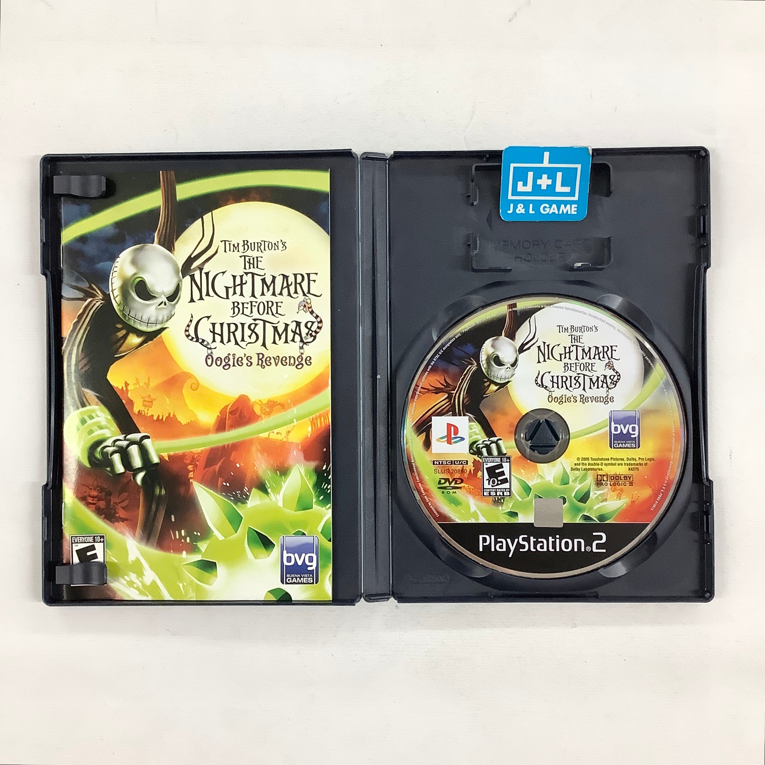Tim Burton's The Nightmare Before Christmas: Oogie's Revenge - (PS2) PlayStation 2 [Pre-Owned]