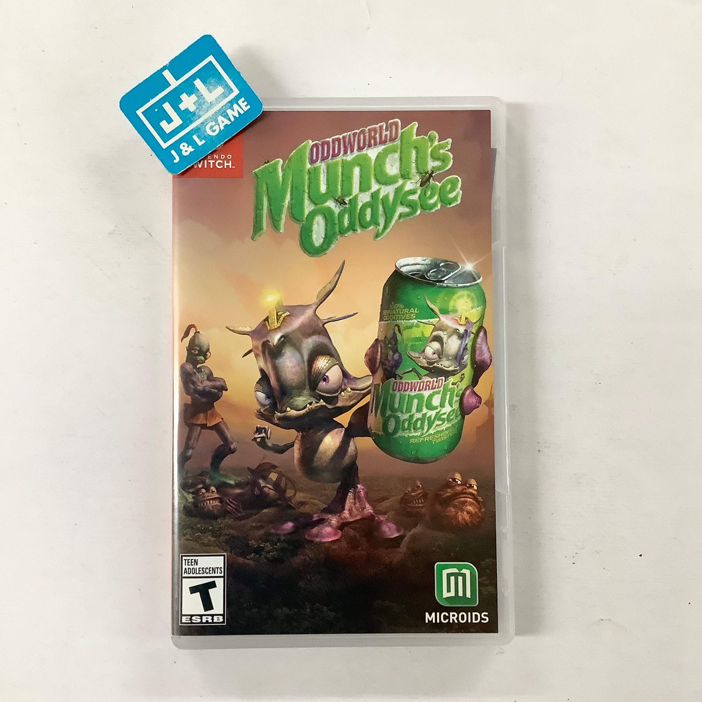 Oddworld: Munch's Oddysee - (NSW) Nintendo Switch [UNBOXING] Video Games Maximum Games   