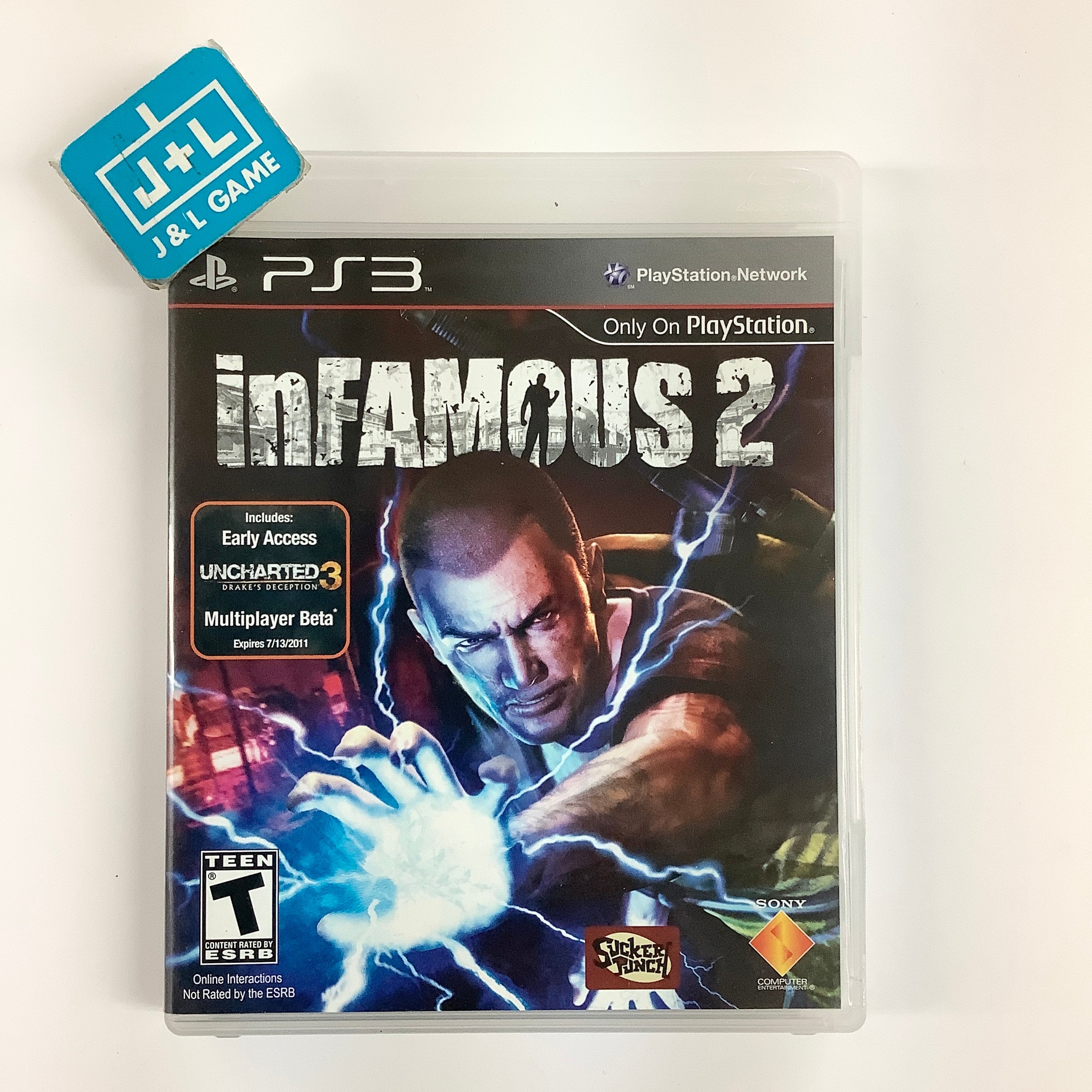 inFamous 2 - (PS3) PlayStation 3  [Pre-Owned]