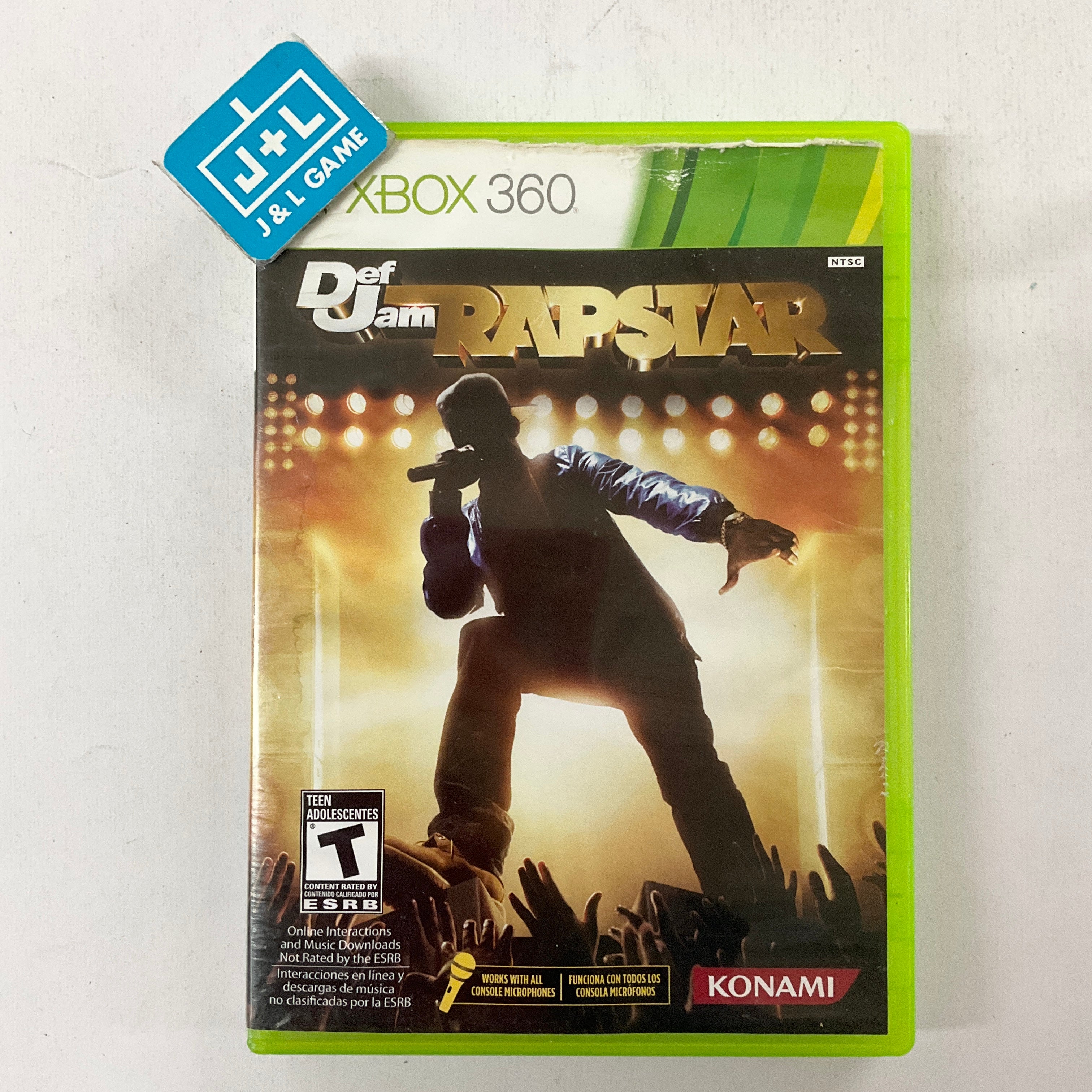 Def Jam Rapstar - Xbox 360 [Pre-Owned] Video Games Konami