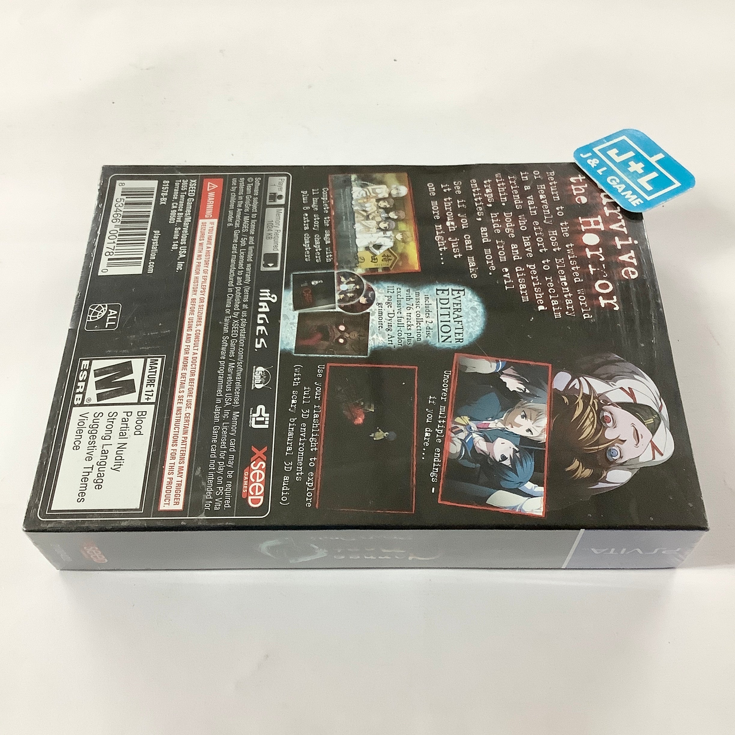 Corpse Party: Blood Drive (EverAfter Edition) - (PSV) PlayStation Vita Video Games XSEED Games   