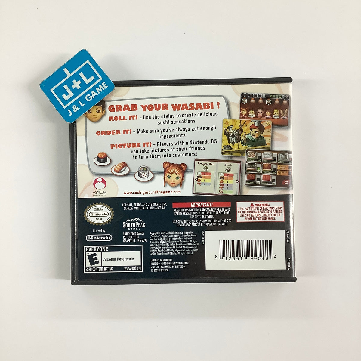 Sushi Go Round - (NDS) Nintendo DS [Pre-Owned] Video Games SouthPeak Games