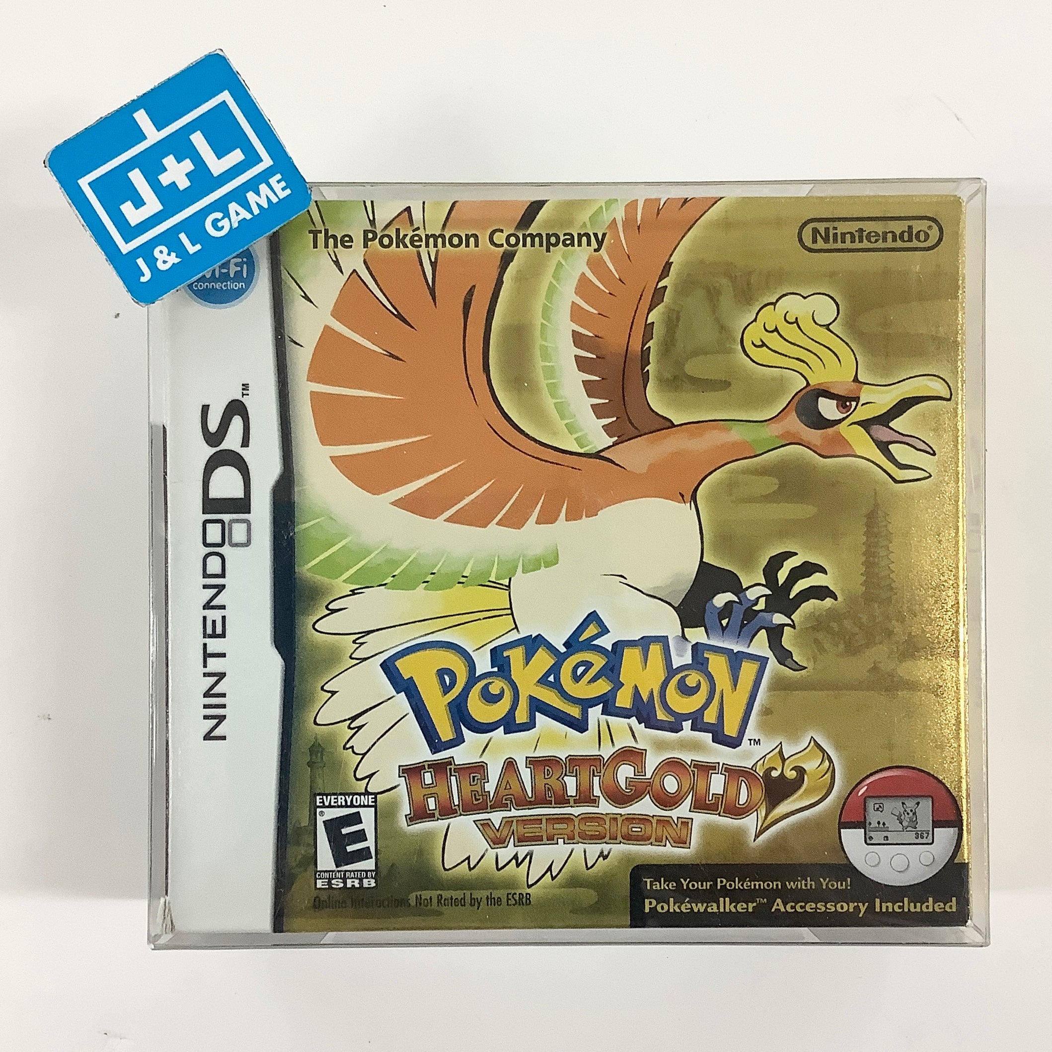 Pokemon HeartGold Version (w/ Pokewalker) - (NDS) Nintendo DS [Pre-Owned]