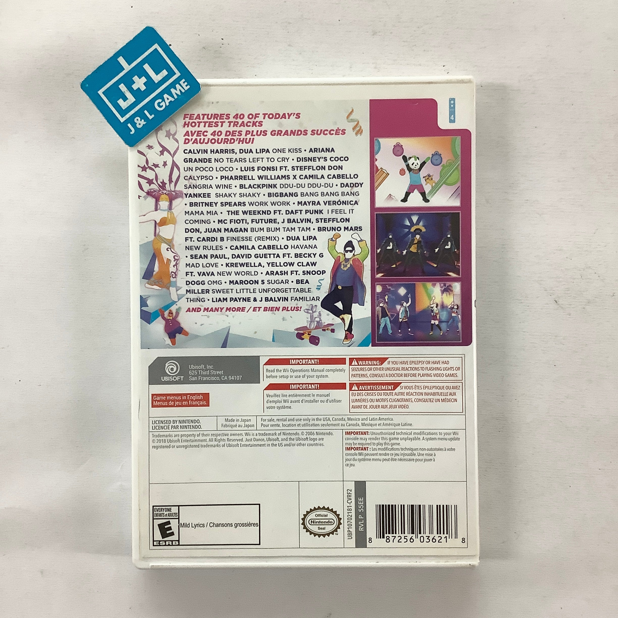 Just Dance 2019 - Nintendo Wii [Pre-Owned] Video Games Ubisoft