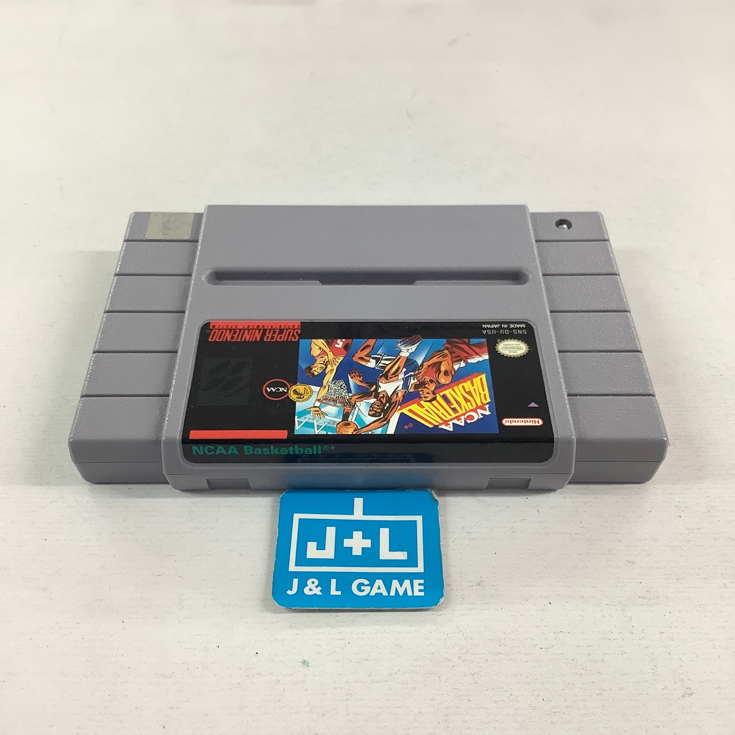 NCAA Basketball - (SNES) Super Nintendo [Pre-Owned] Video Games Acclaim