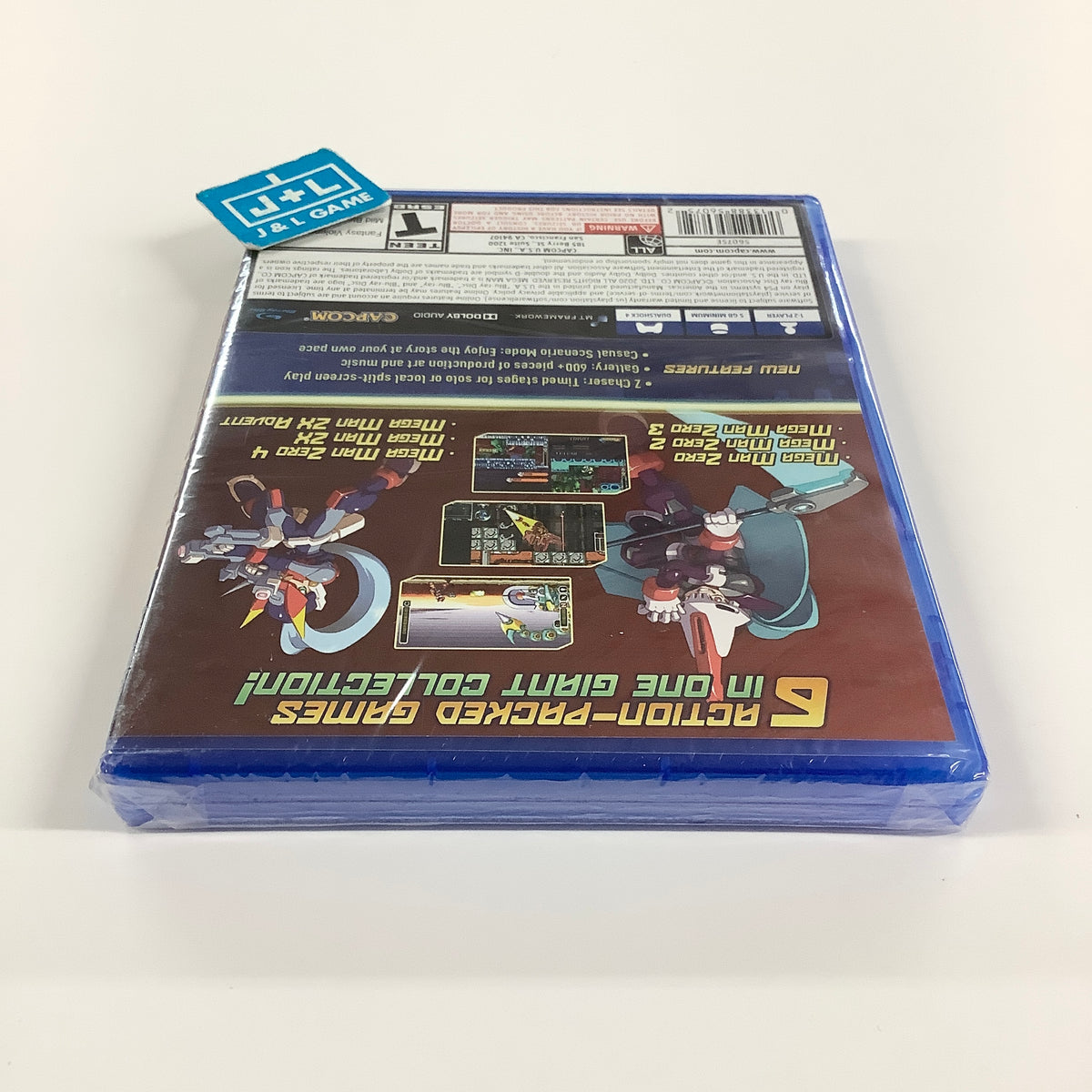 Mega Man Zero/ZX Legacy Collection - (PS4) PlayStation 4 Video Games Capcom