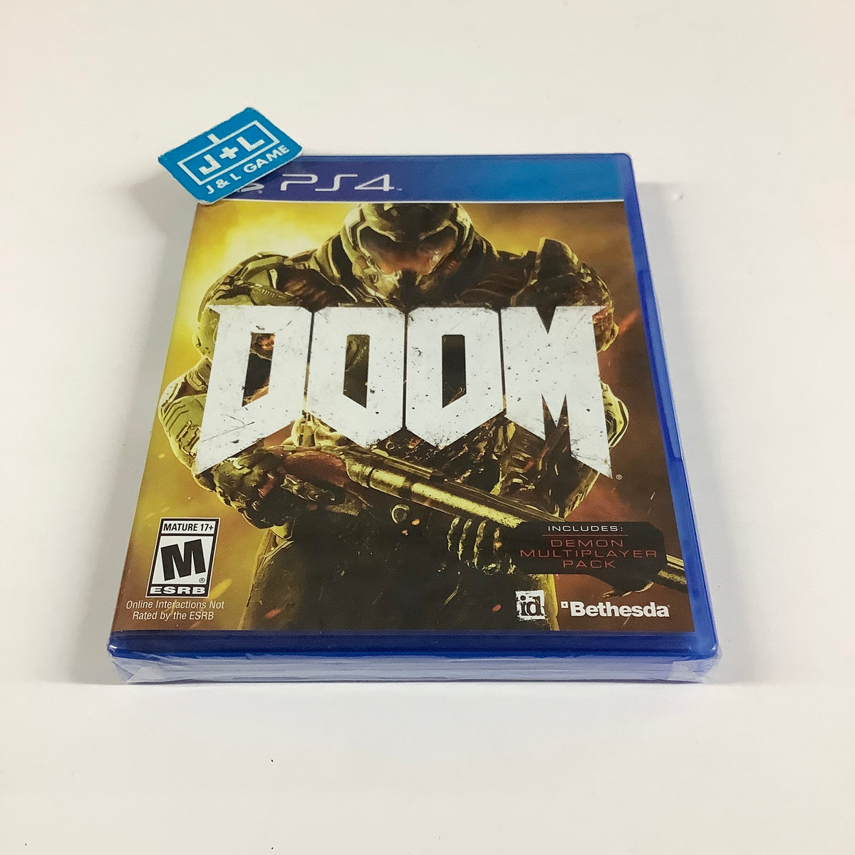 Doom - (PS4) PlayStation 4 Video Games Bethesda