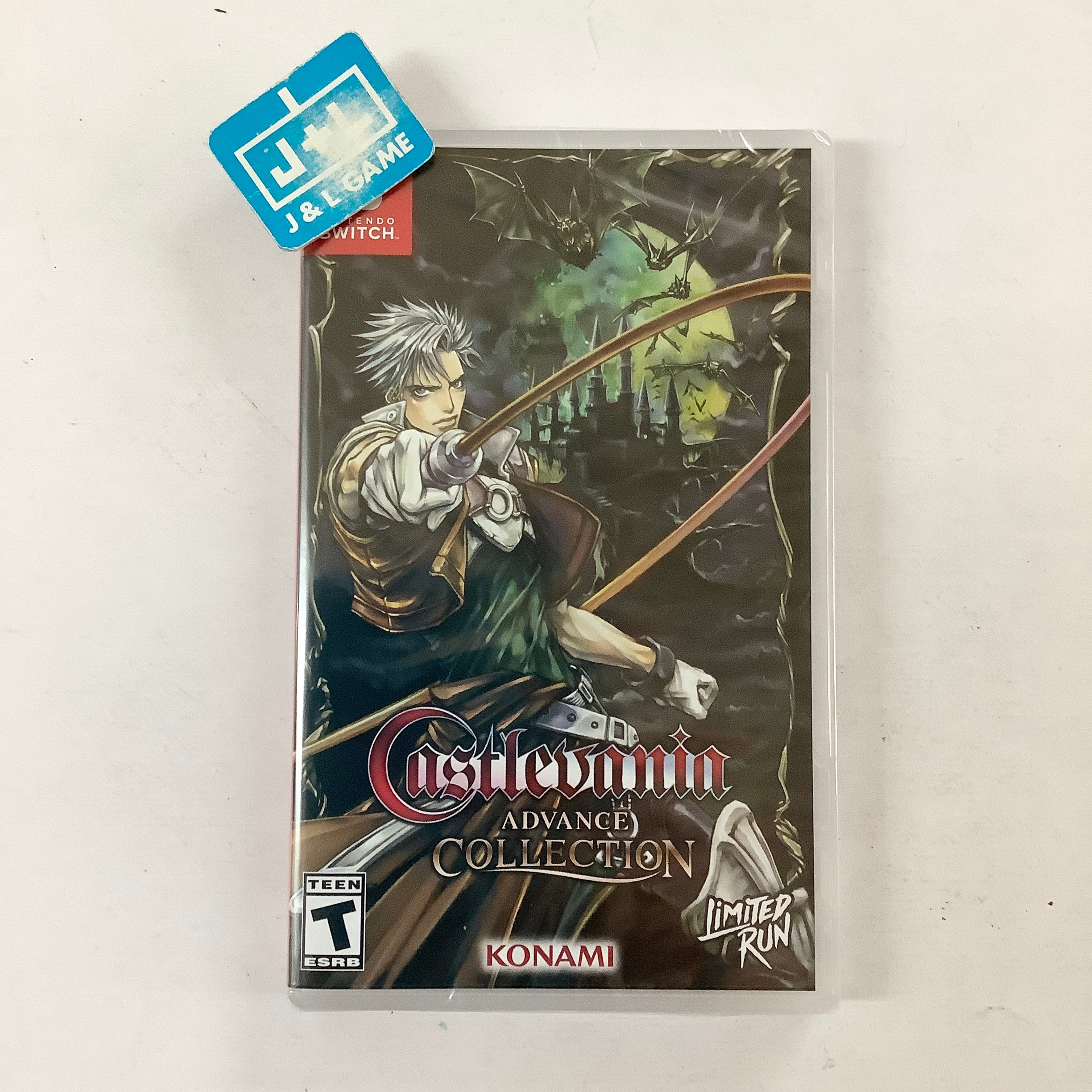 Castlevania Advance Collection (Circle of the Moon Cover) (Limited Run #198) - (NSW) Nintendo Switch Video Games LIMITED RUN GAMES