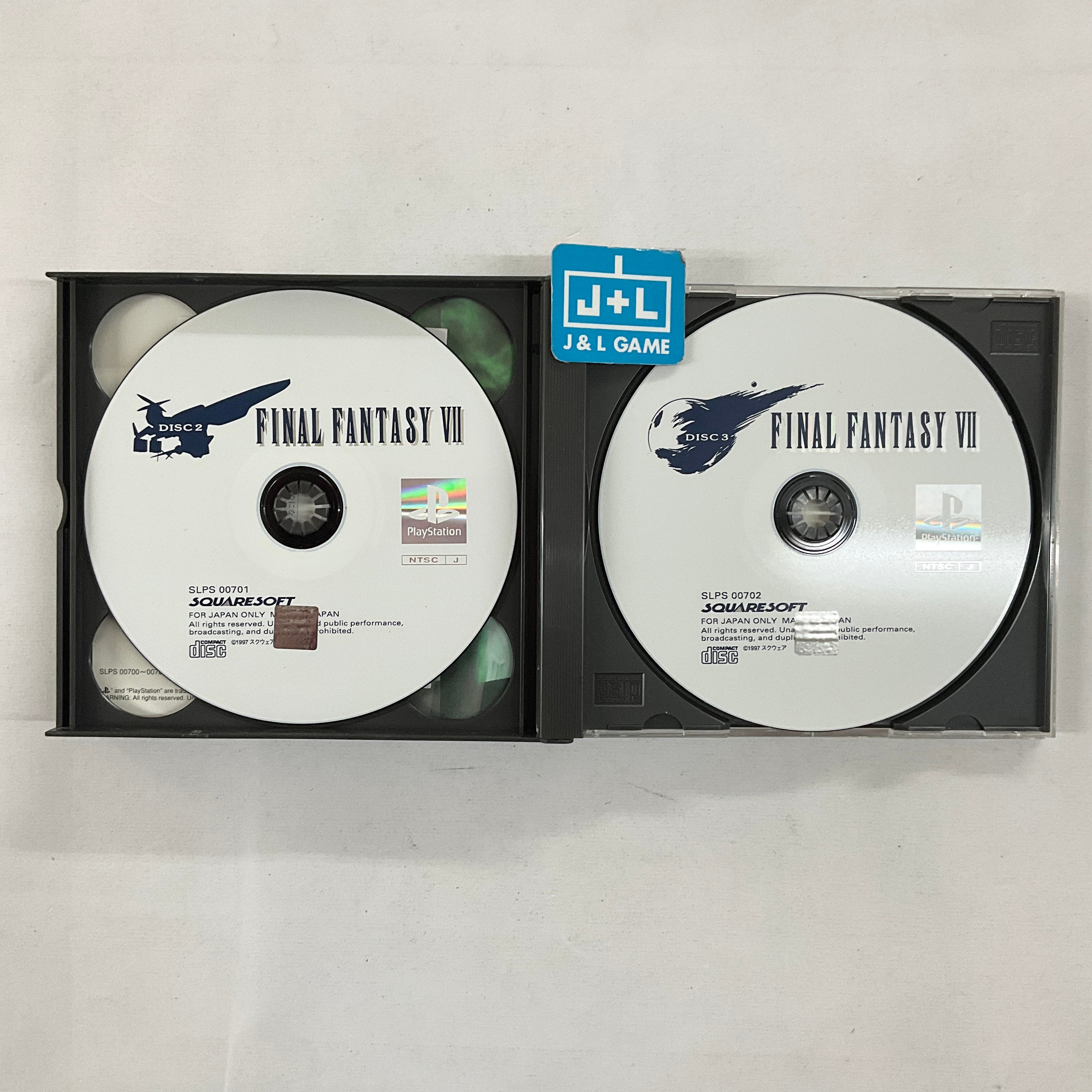 Final Fantasy VII - (PS1) PlayStation 1 [Pre-Owned] (Japanese Import) Video Games SquareSoft