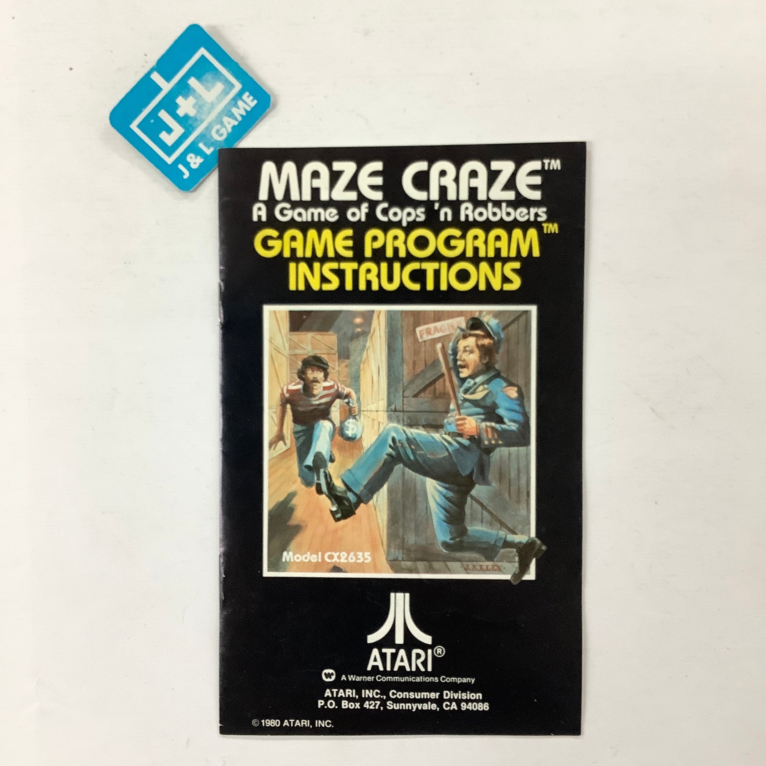 Maze Craze: A Game of Cops 'n Robbers - Atari 2600 [Pre-Owned