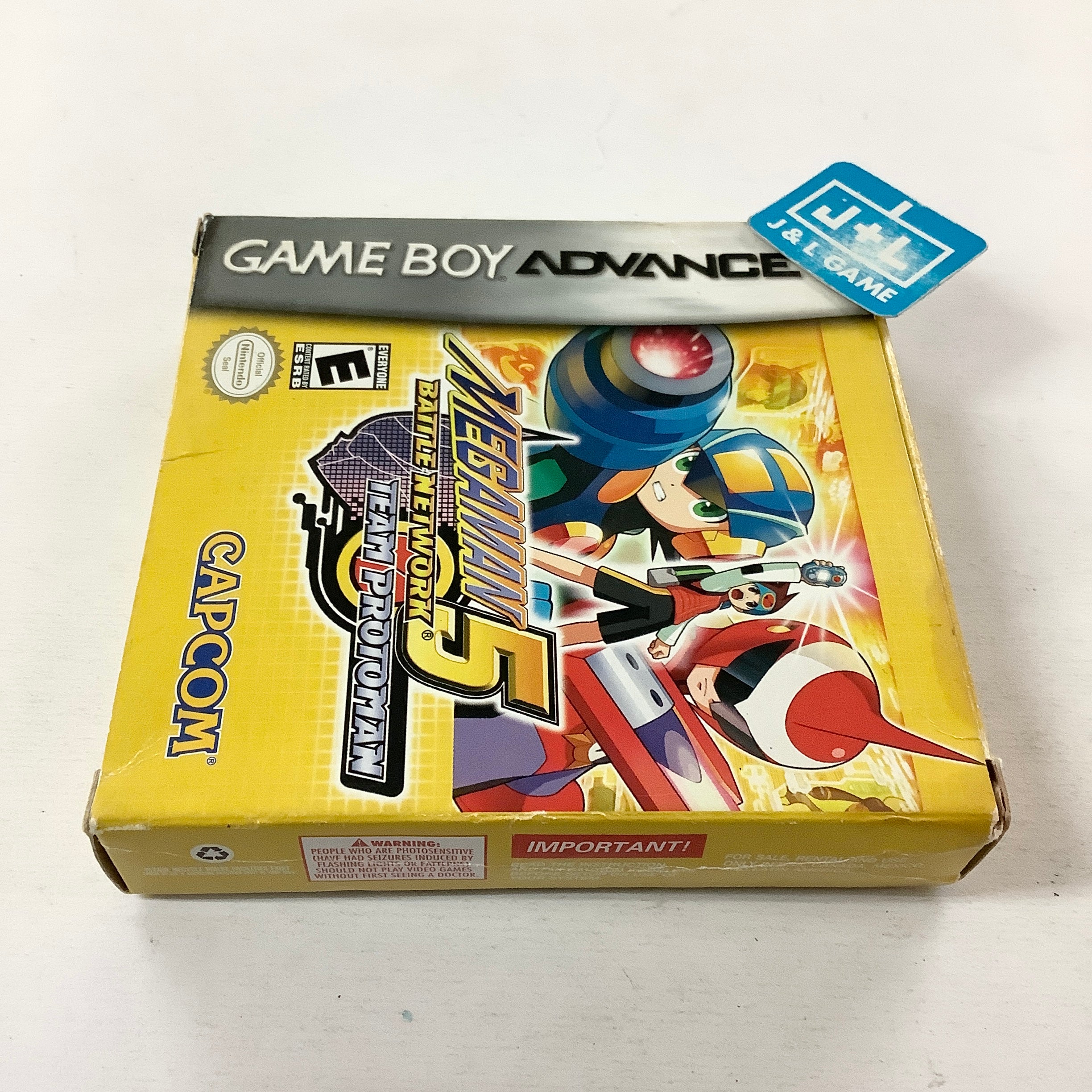 Mega Man Battle Network 5: Team Protoman - (GBA) Game Boy Advance [Pre-Owned] Video Games Capcom   