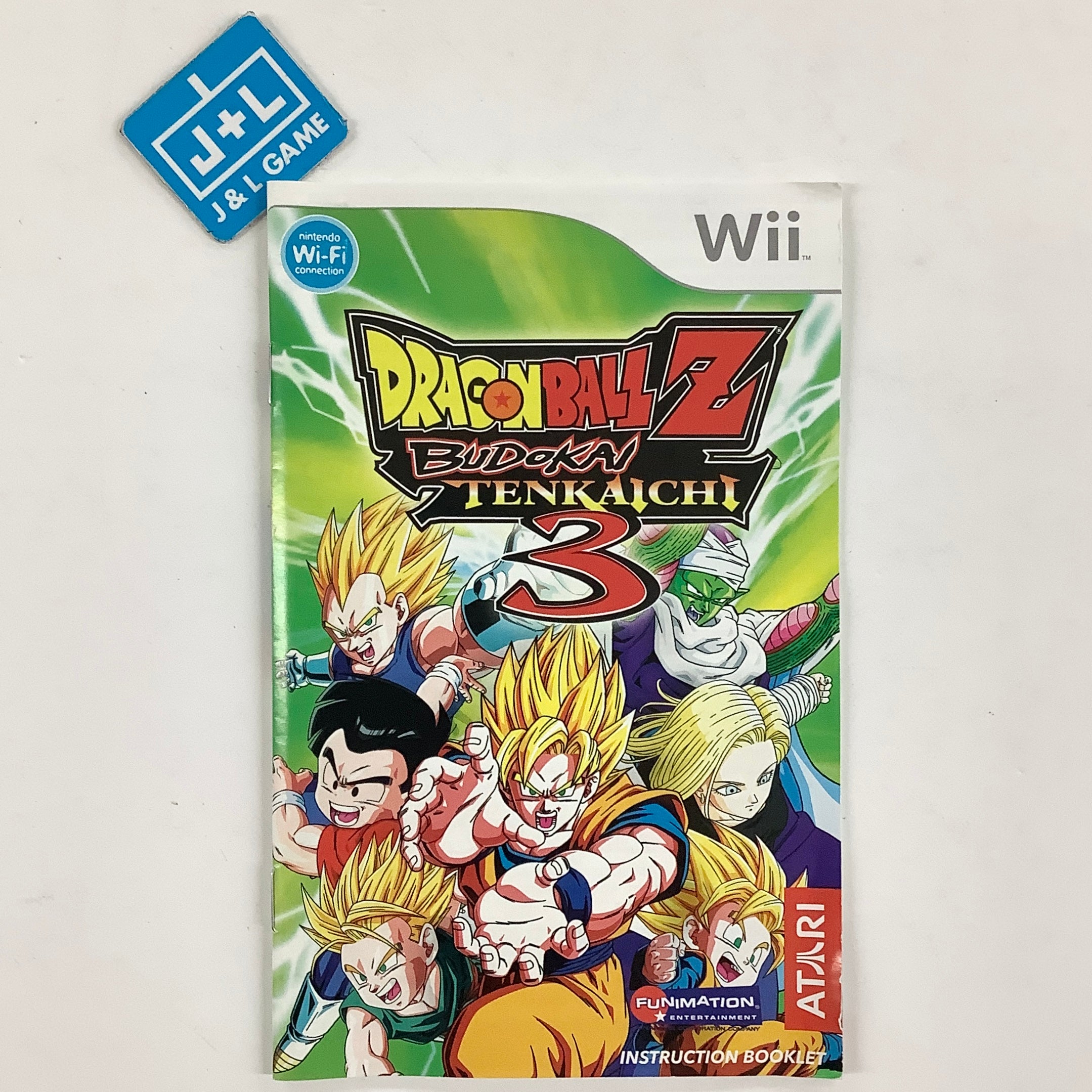 Dragon Ball Z: Budokai Tenkaichi 3 (With Bonus Disc) - Nintendo Wii [Pre-Owned] Video Games Atari SA