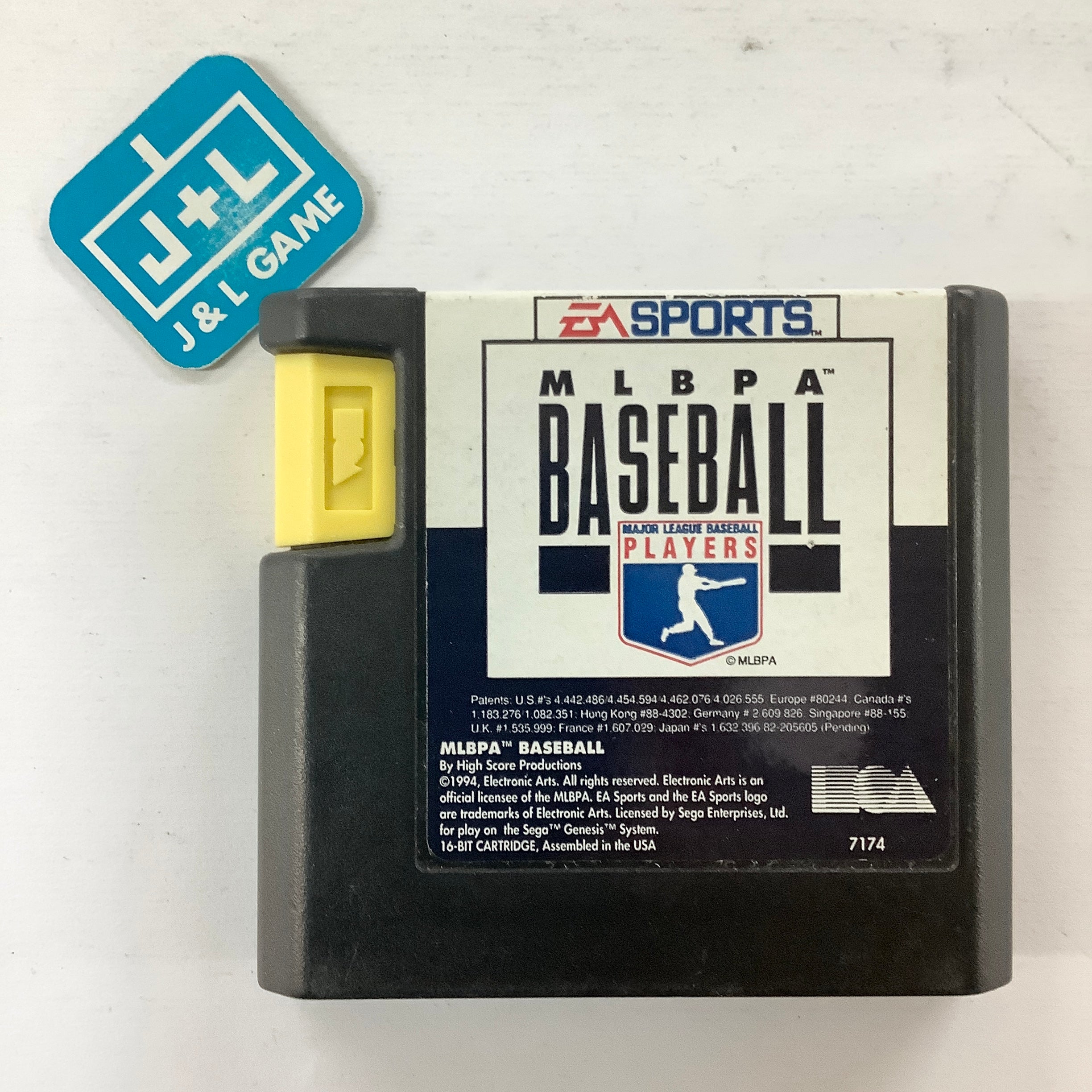 MLBPA Baseball - (SG) SEGA Genesis [Pre-Owned] Video Games EA Sports   