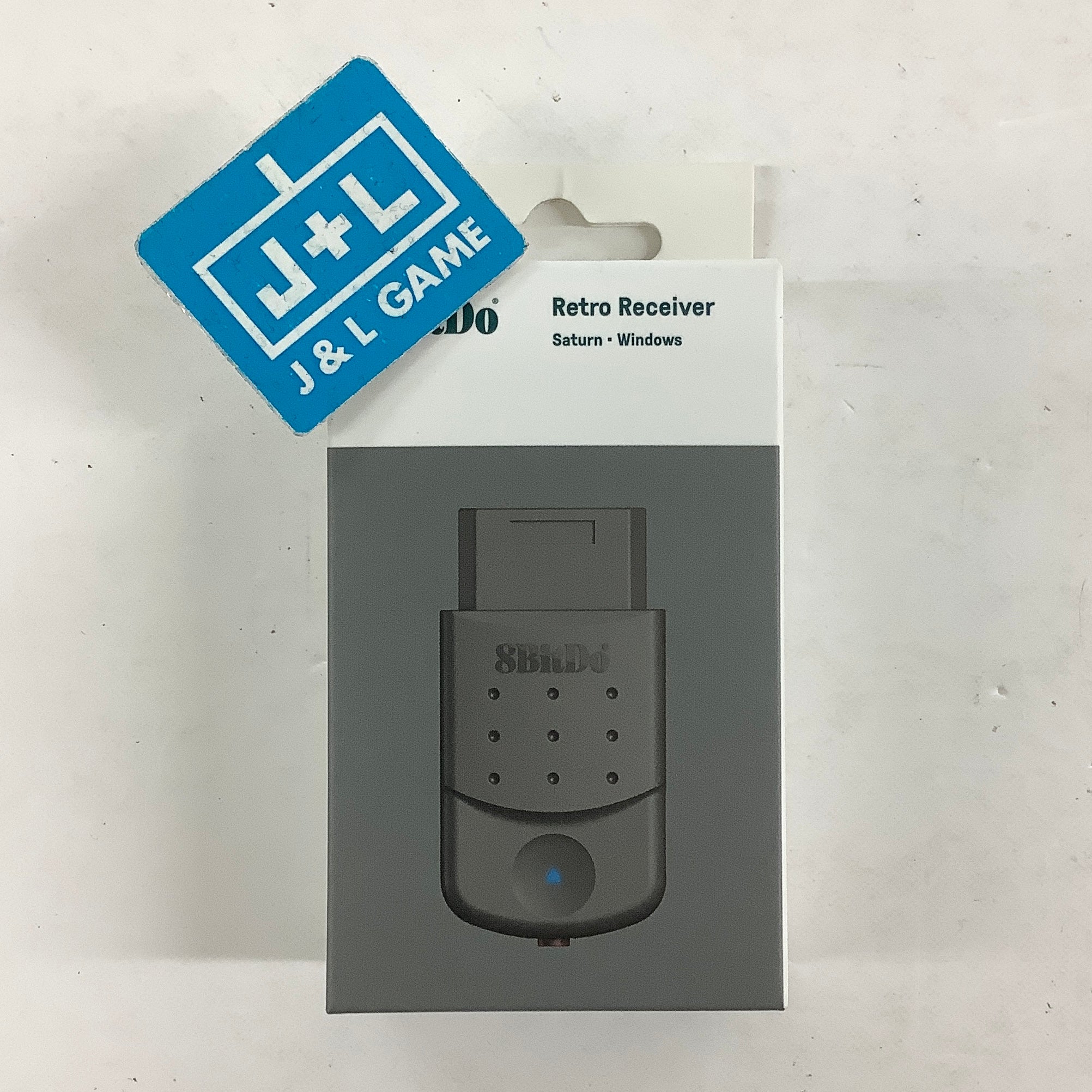 8BitDo Bluetooth Retro Receiver for Saturn and Windows, Compatible with Xbox Series Controller, Xbox One Bluetooth Controller, Switch Pro Controller and PS5/PS4 Controller - (SS) Sega Saturn