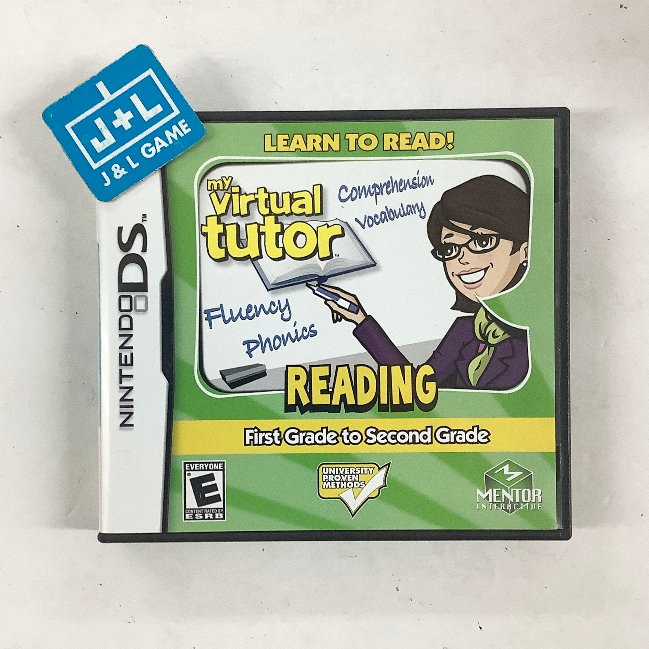 My Virtual Tutor: Reading First Grade to Second Grade - (NDS) Nintendo DS [Pre-Owned] Video Games Mentor Interactive