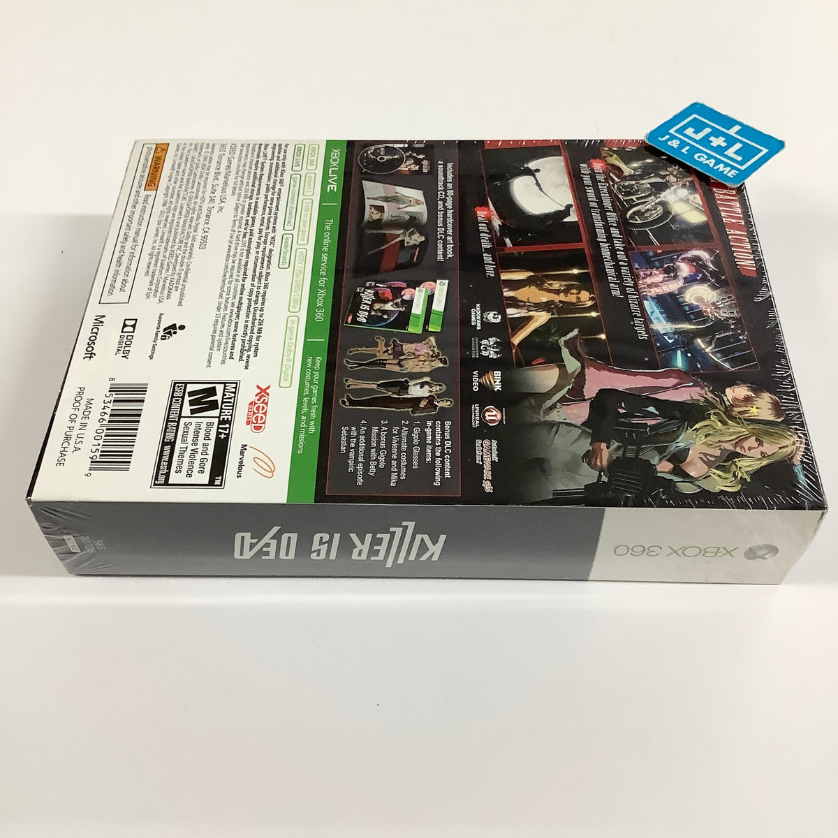 Killer Is Dead (Limited Edition) - Xbox 360 Video Games Xseed