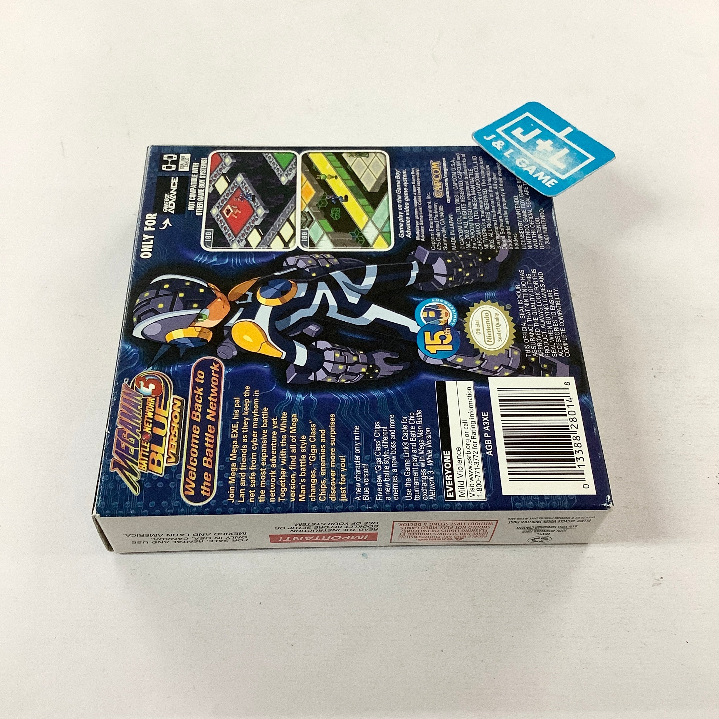Mega Man Battle Network 3: Blue Version - (GBA) Game Boy Advance [Pre-Owned] Video Games Capcom   