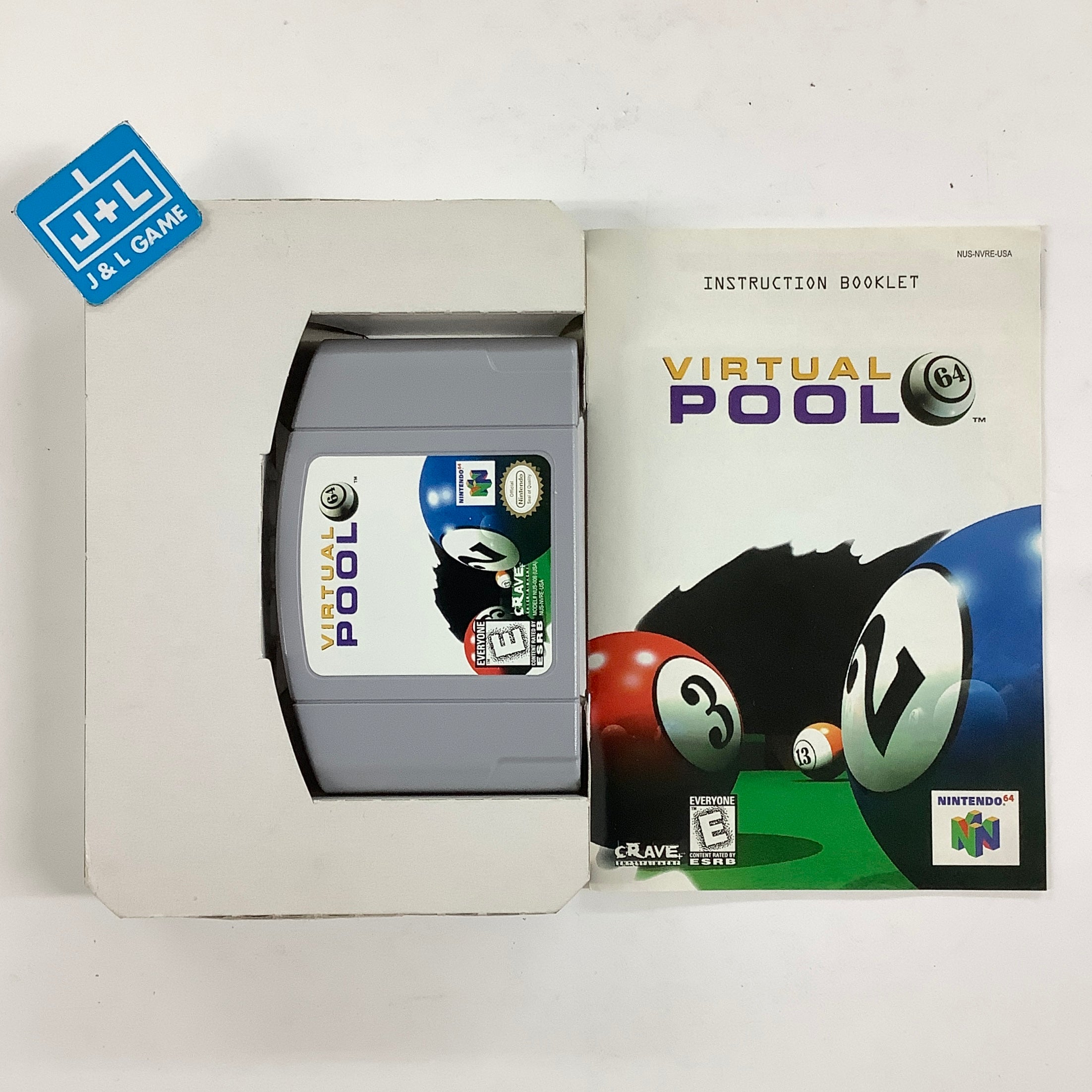 Virtual Pool 64 - (N64) Nintendo 64 [Pre-Owned] Video Games Crave