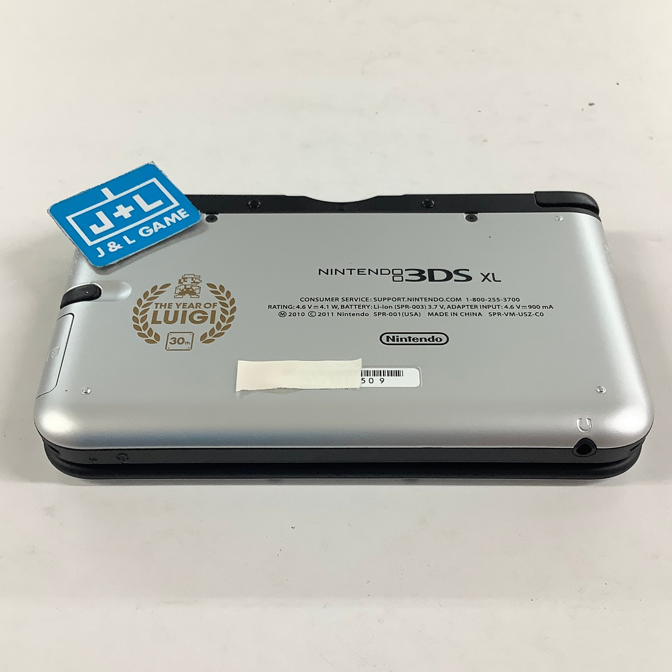 Nintendo 3DS XL ConsoleL (Silver Mario & Luigi) - Nintendo 3DS [Pre-Owned] Consoles Nintendo