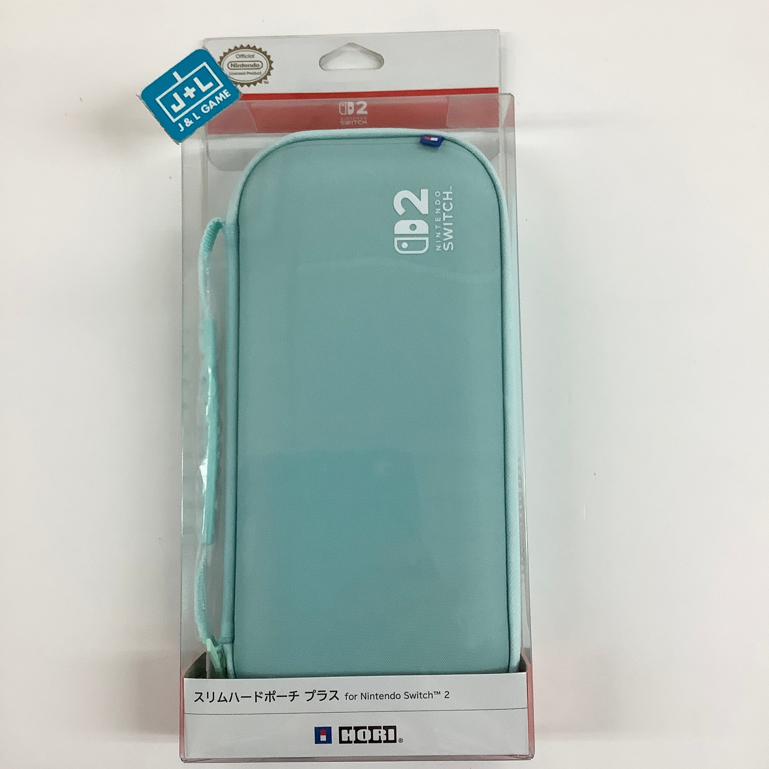 HORI Slim Hard Pouch Carry Case Plus (Pastel Green) - (NS2)  Nintendo Switch 2 (Japanese Import)