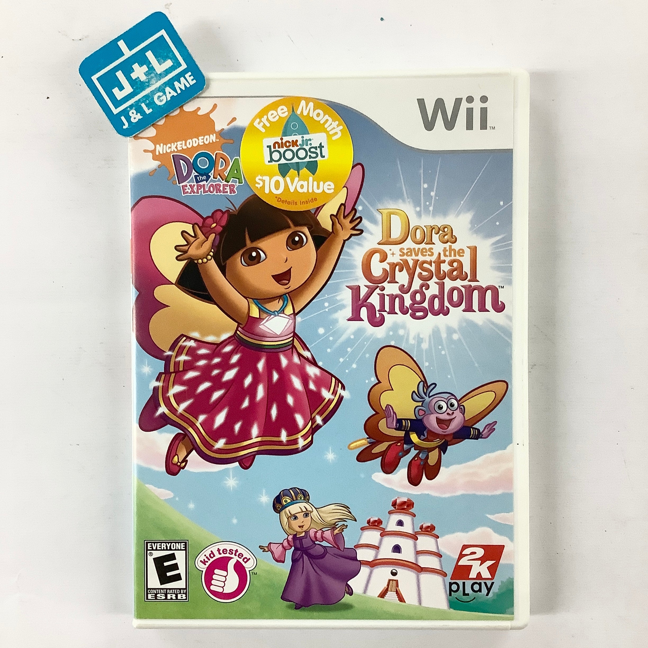 Dora the Explorer Dora Saves the Crystal Kingdom - Nintendo Wii [Pre-Owned] Video Games 2K   