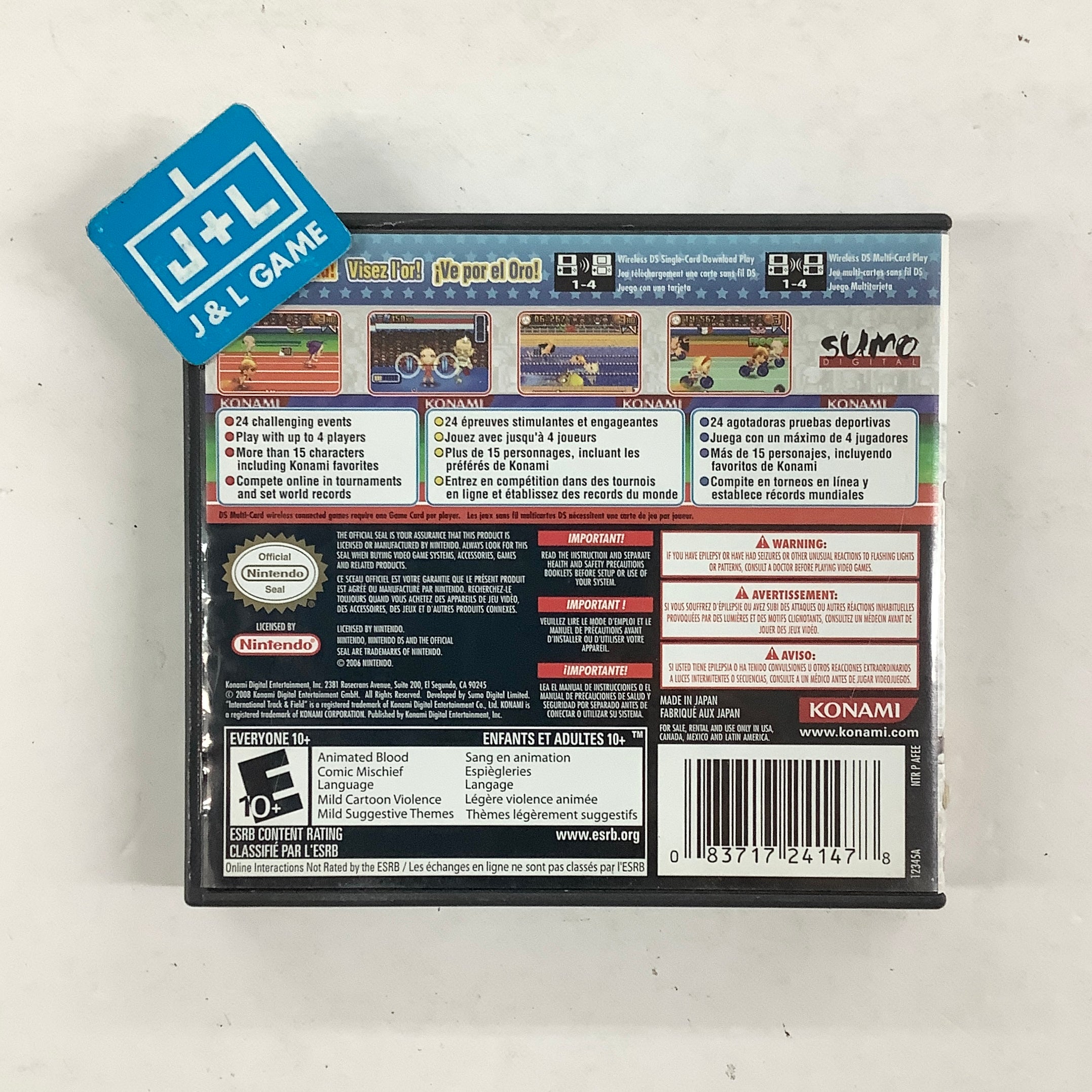 New International Track & Field - (NDS) Nintendo DS [Pre-Owned] Video Games Konami