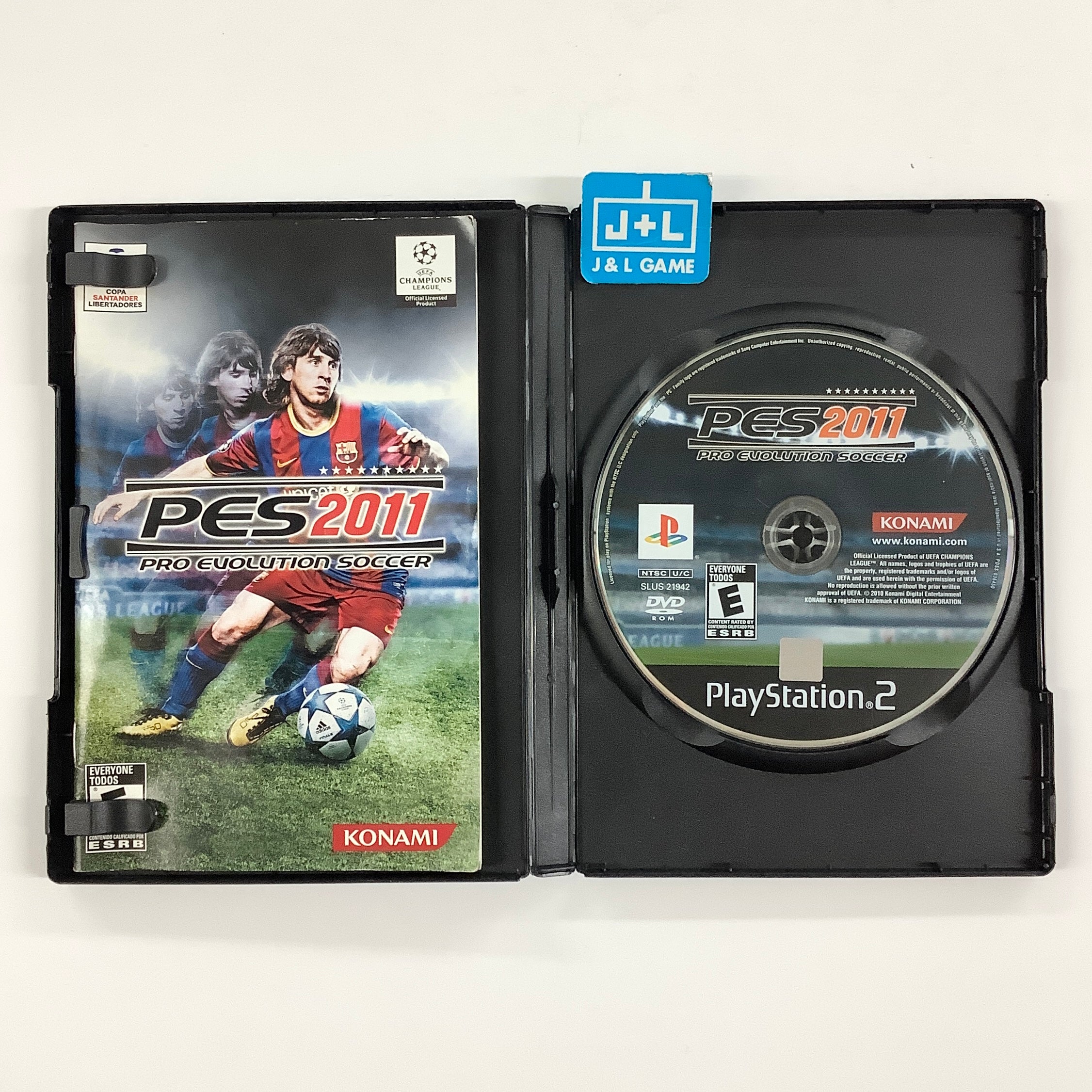 Pro Evolution Soccer 2011 - (PS2) PlayStation 2 [Pre-Owned] Video Games J&L Game