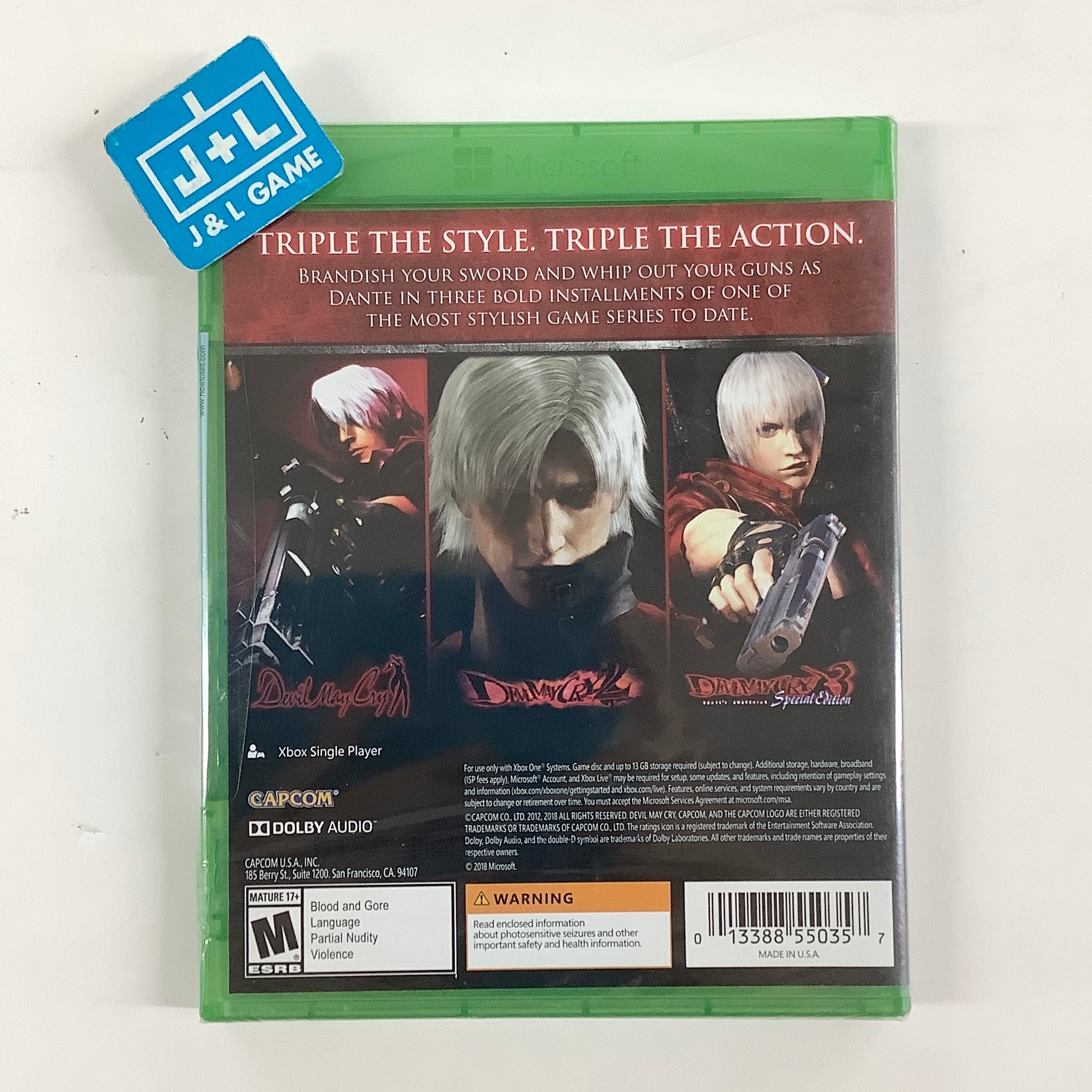 Devil May Cry HD Collection - (XB1) Xbox One Video Games Capcom