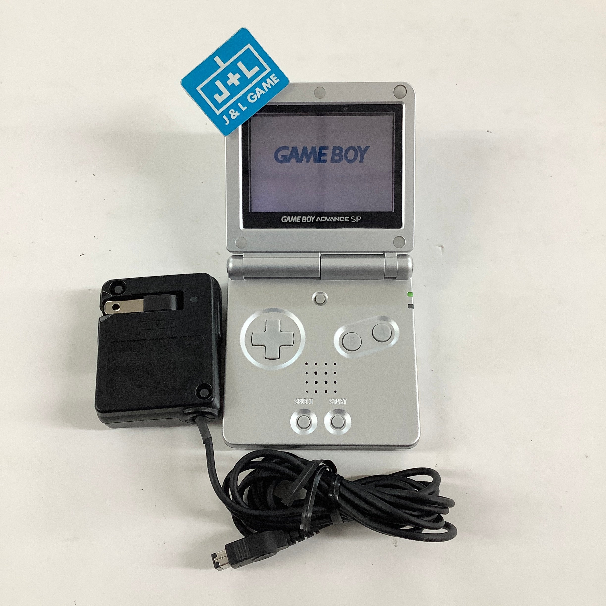 Nintendo Game Boy Advance SP Console AGS-001 (Silver) - (GBA) Game Boy Advance SP [Pre-Owned] Consoles Nintendo