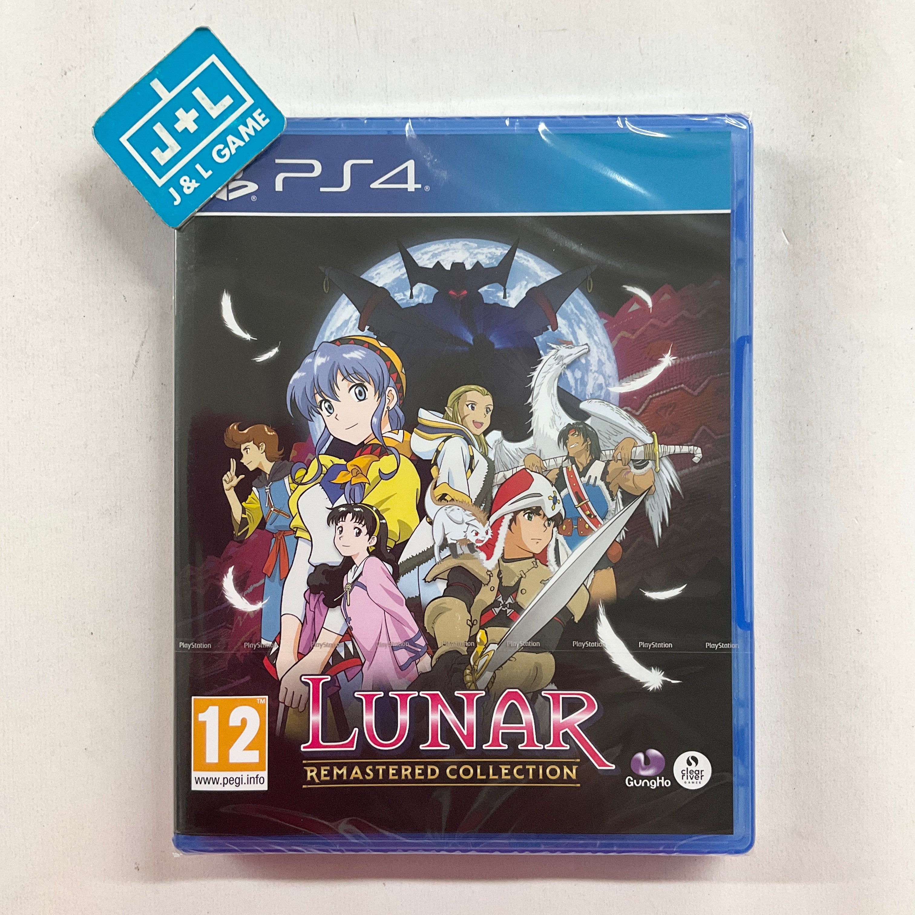 Lunar Remastered Collection - (PS4) PlayStation 4 (European Import) Video Games Clear River Games