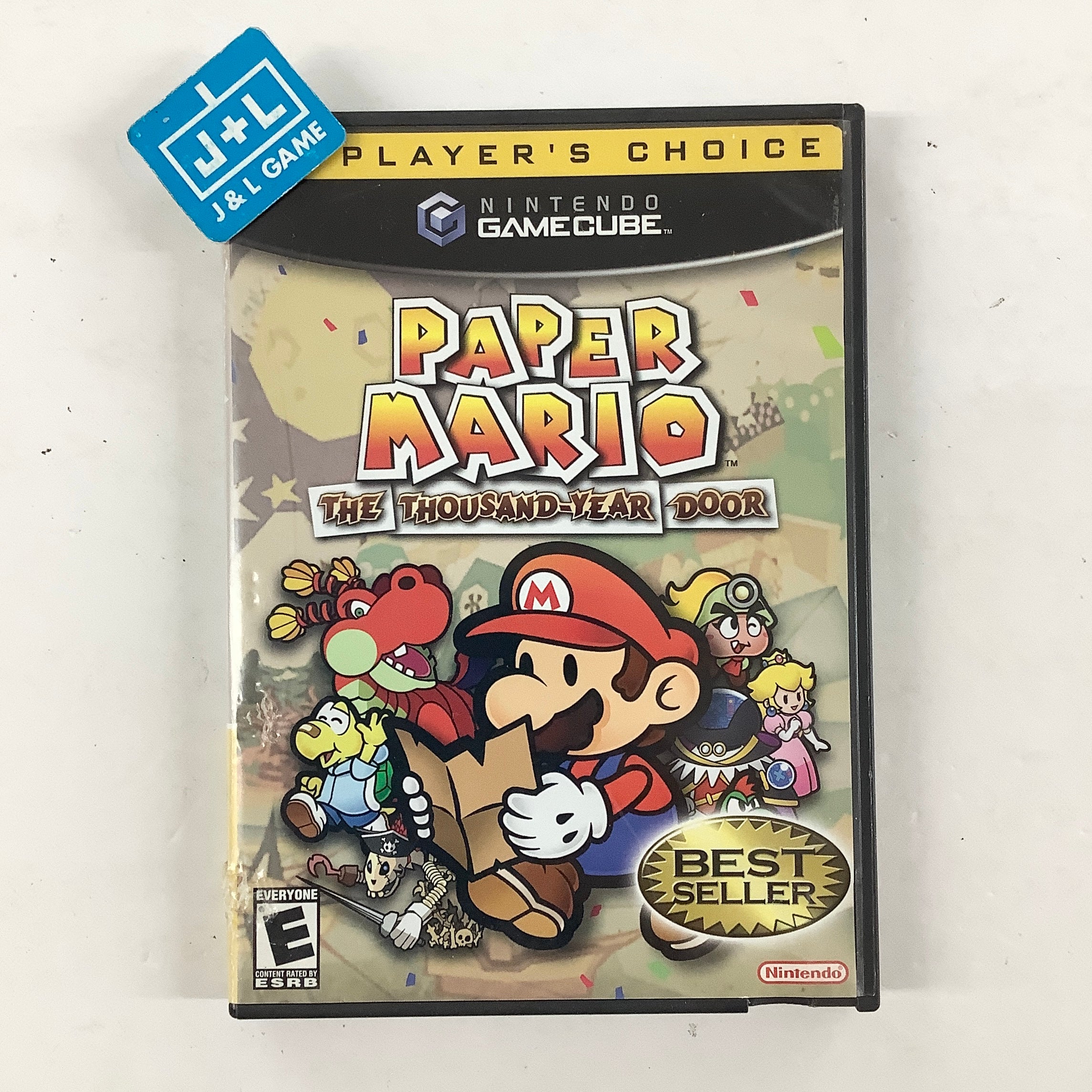 Paper Mario: The Thousand-Year Door (Players Choice) - (GC) GameCube [Pre-Owned] Video Games Nintendo