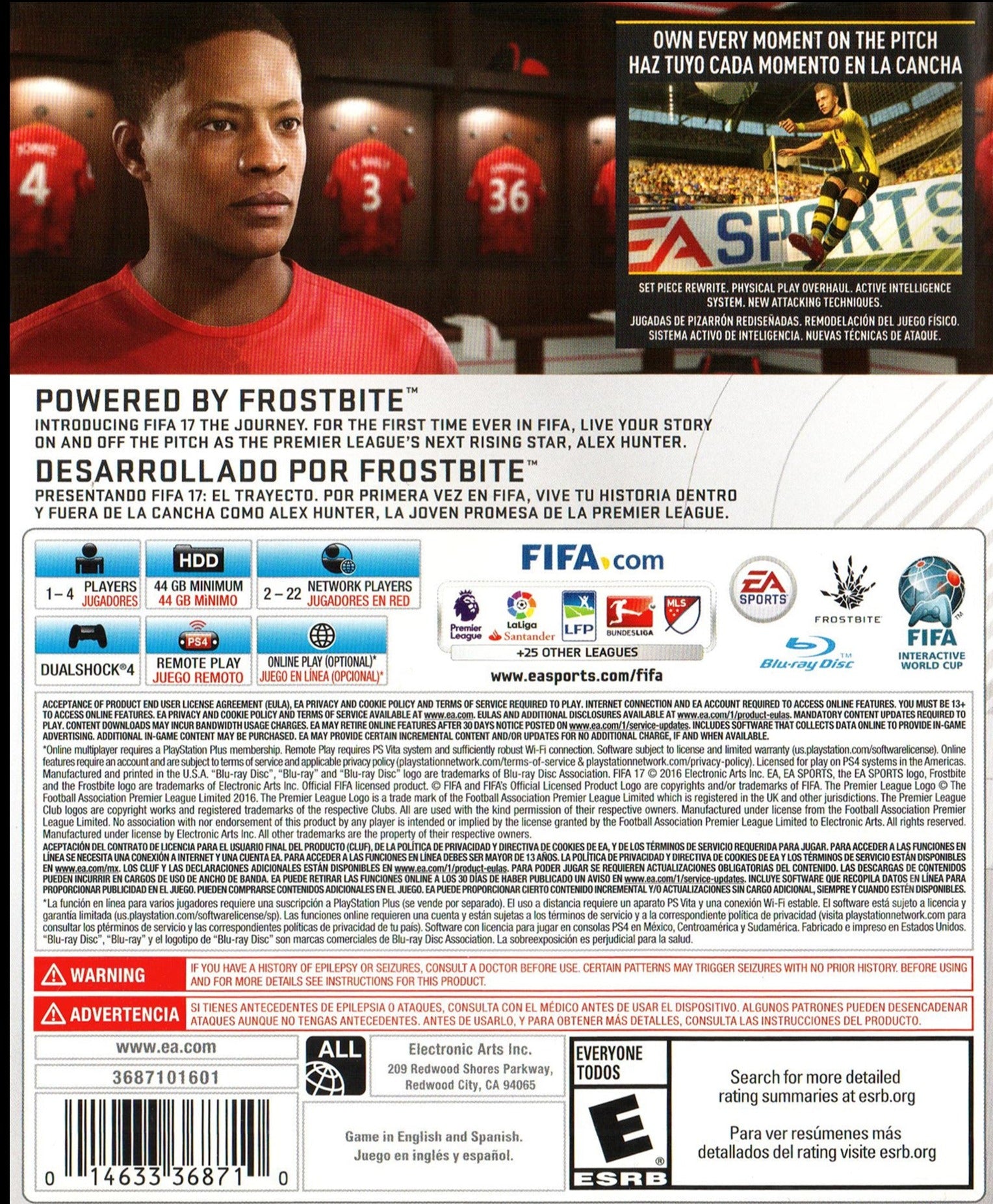 FIFA 17 - (PS4) PlayStation 4 [Pre-Owned] | J&L Game