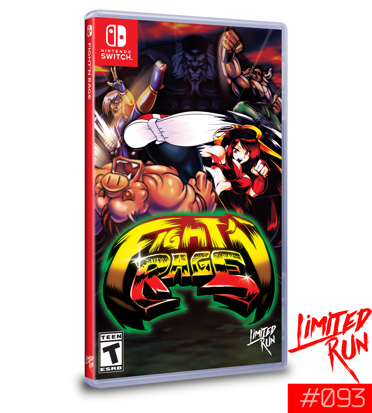 Fight’N Rage (Limited Run #093) - (NSW) Nintendo Switch Video Games Limited Run Games   
