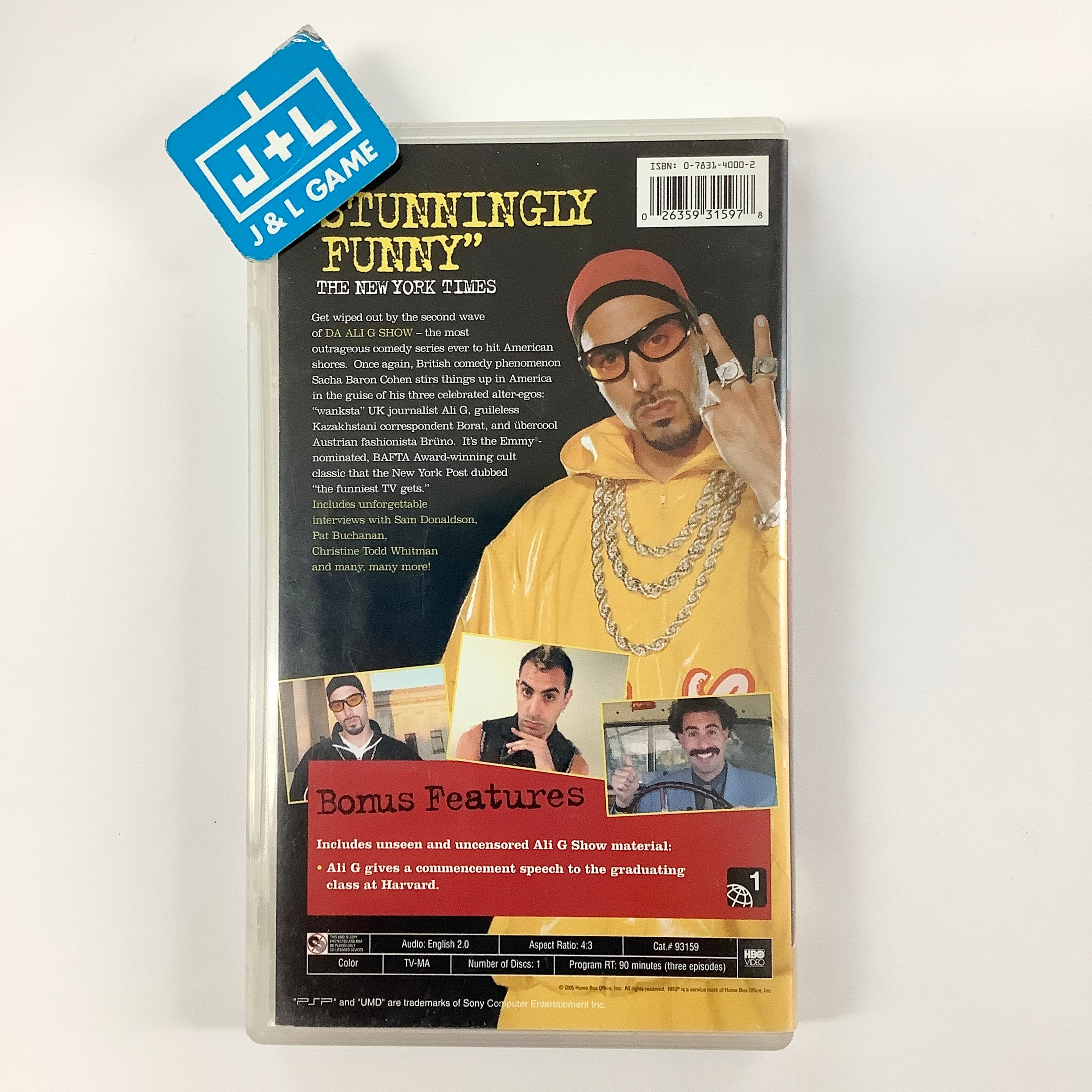 Da Ali G Show: Da Compleet Second Seazon (Disc 1) - PSP UMD Video [Pre-Owned] Home Sony Pictures