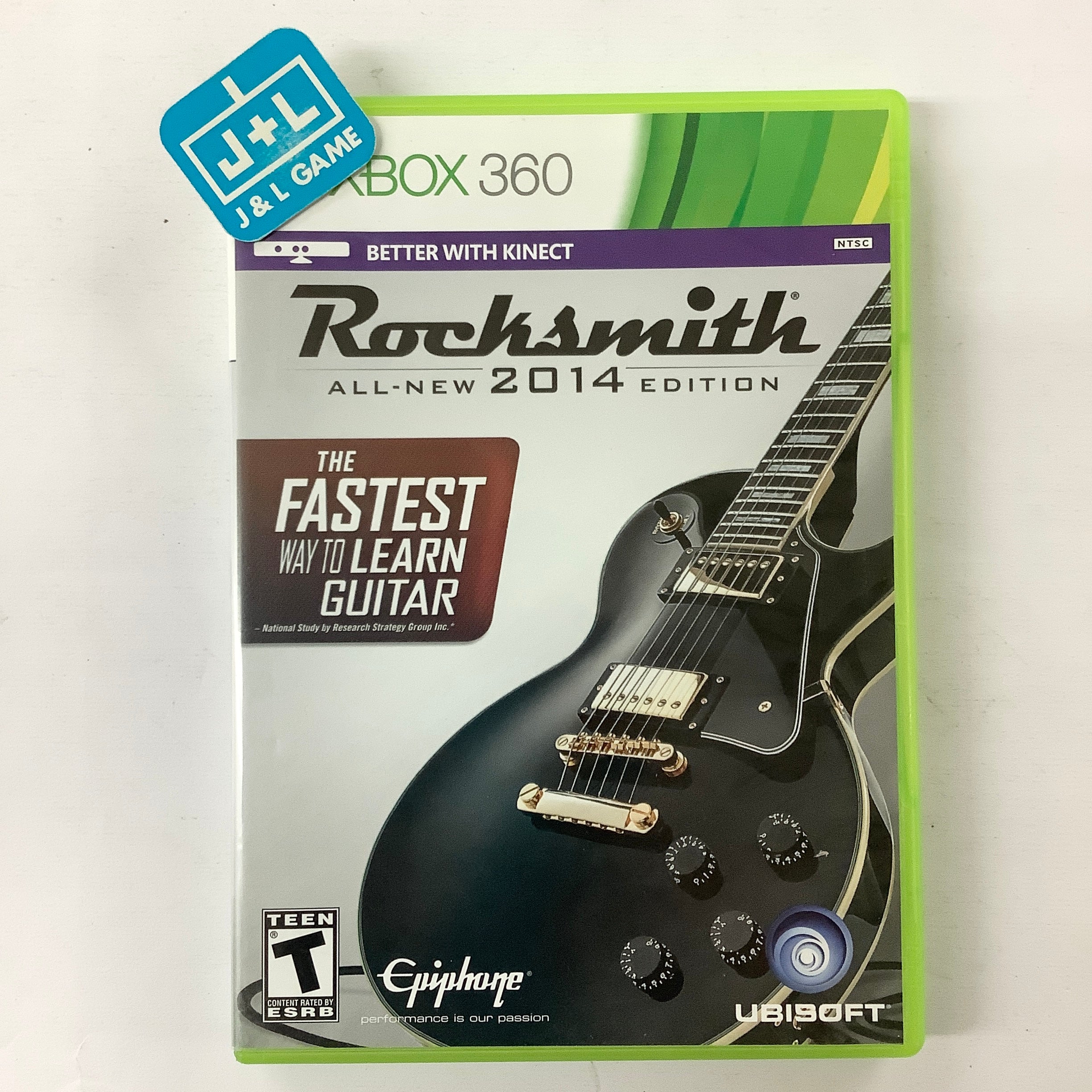 Rocksmith 2014 Edition (Game Only) - Xbox 360 Video Games Ubisoft   