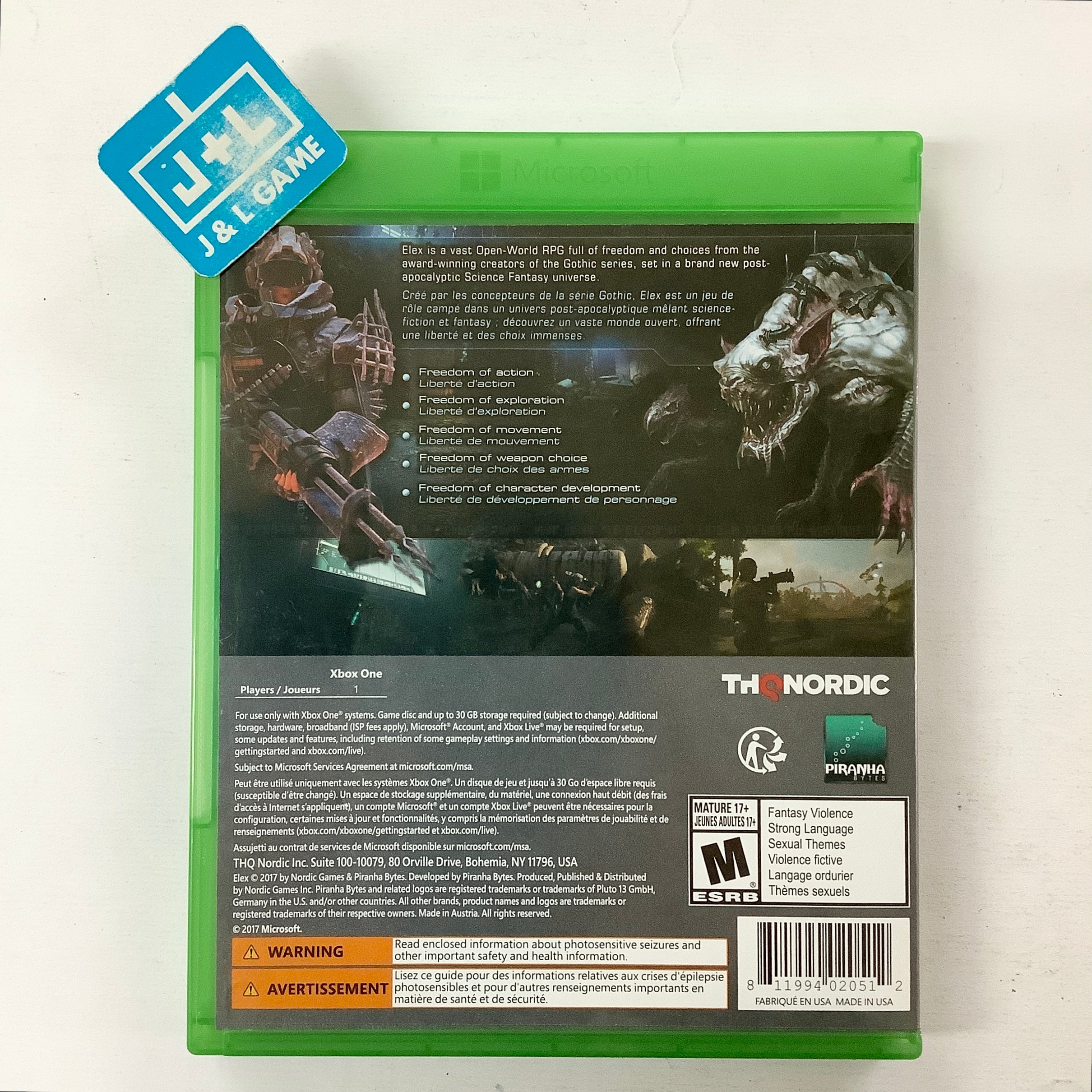 Elex - (XB1) Xbox One [Pre-Owned] Video Games THQ Nordic   