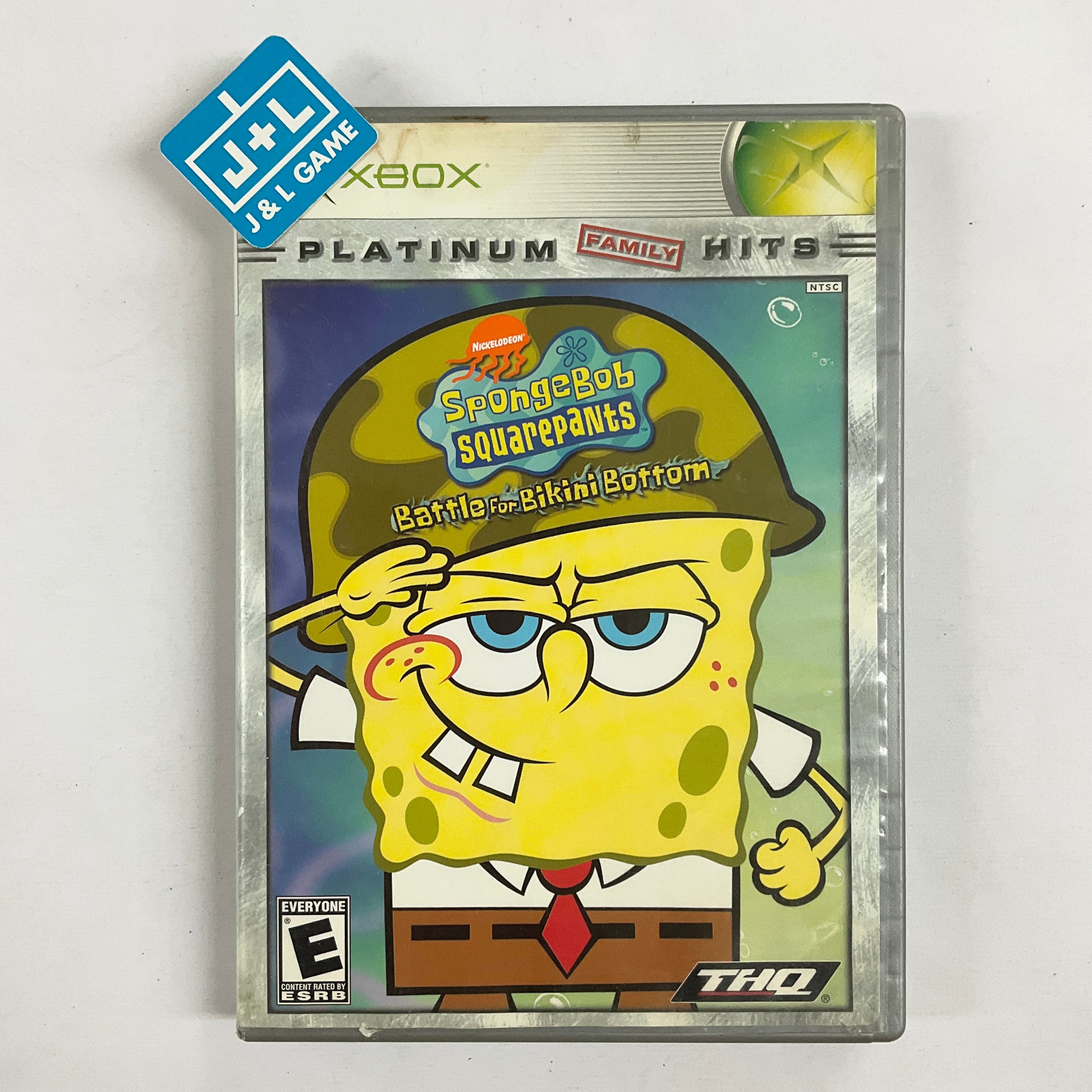 SpongeBob SquarePants: Battle for Bikini Bottom (Platinum Hits) - (XB) Xbox [Pre-Owned] Video Games THQ   