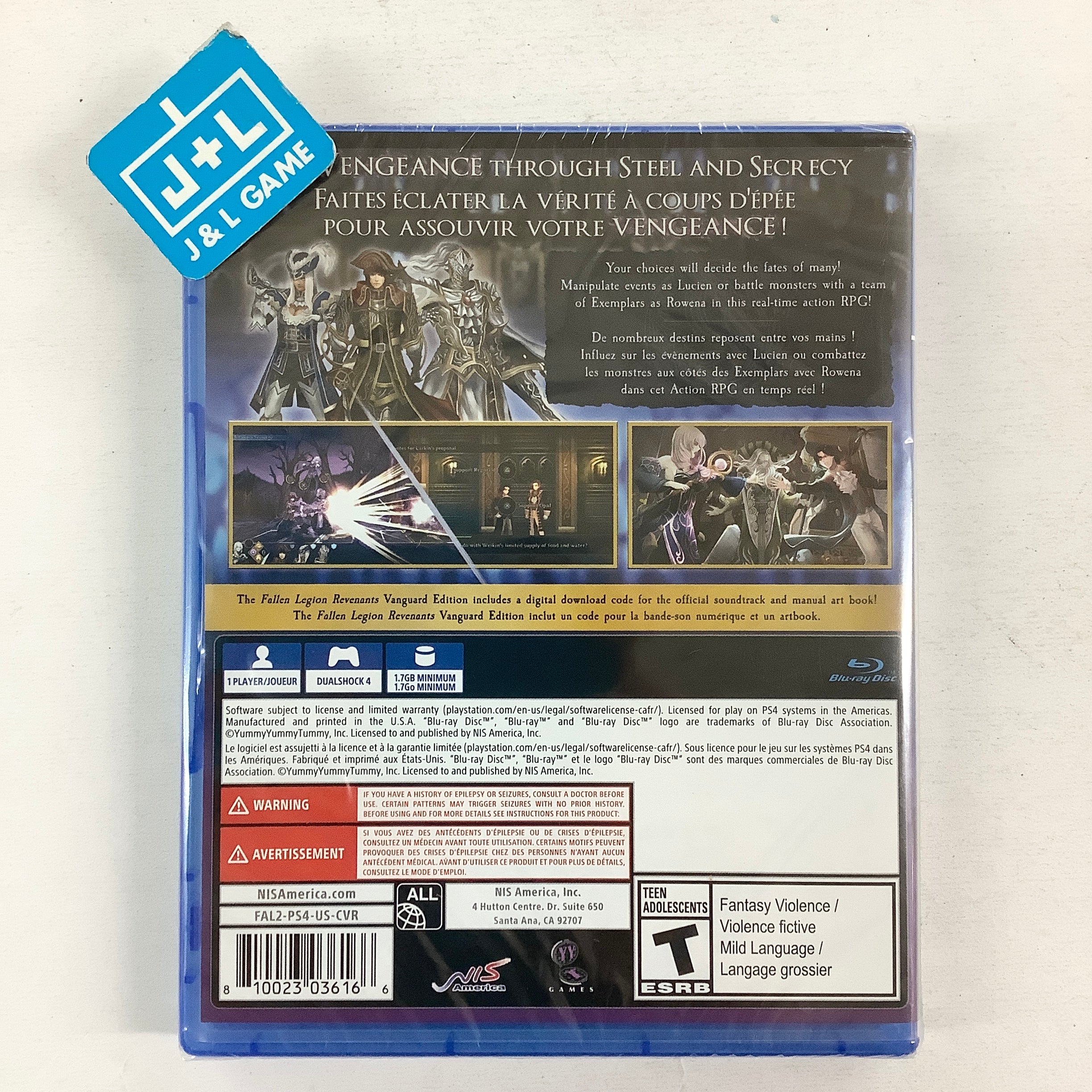 Fallen Legion Revenants (Vanguard Edition) - (PS4) PlayStation 4 Video Games NIS America