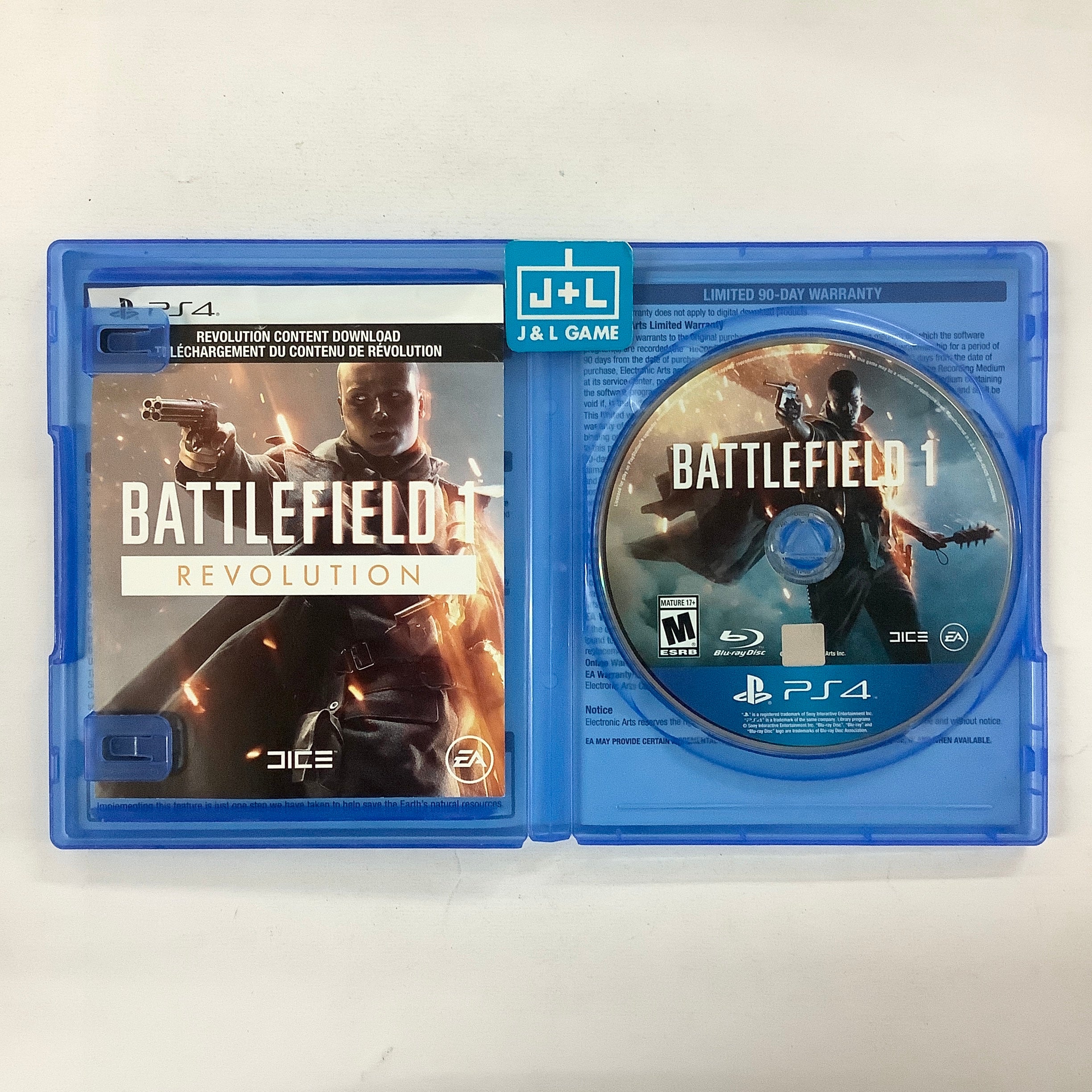 Battlefield 1: Revolution - (PS4) PlayStation 4 [Pre-Owned] | J&L Game