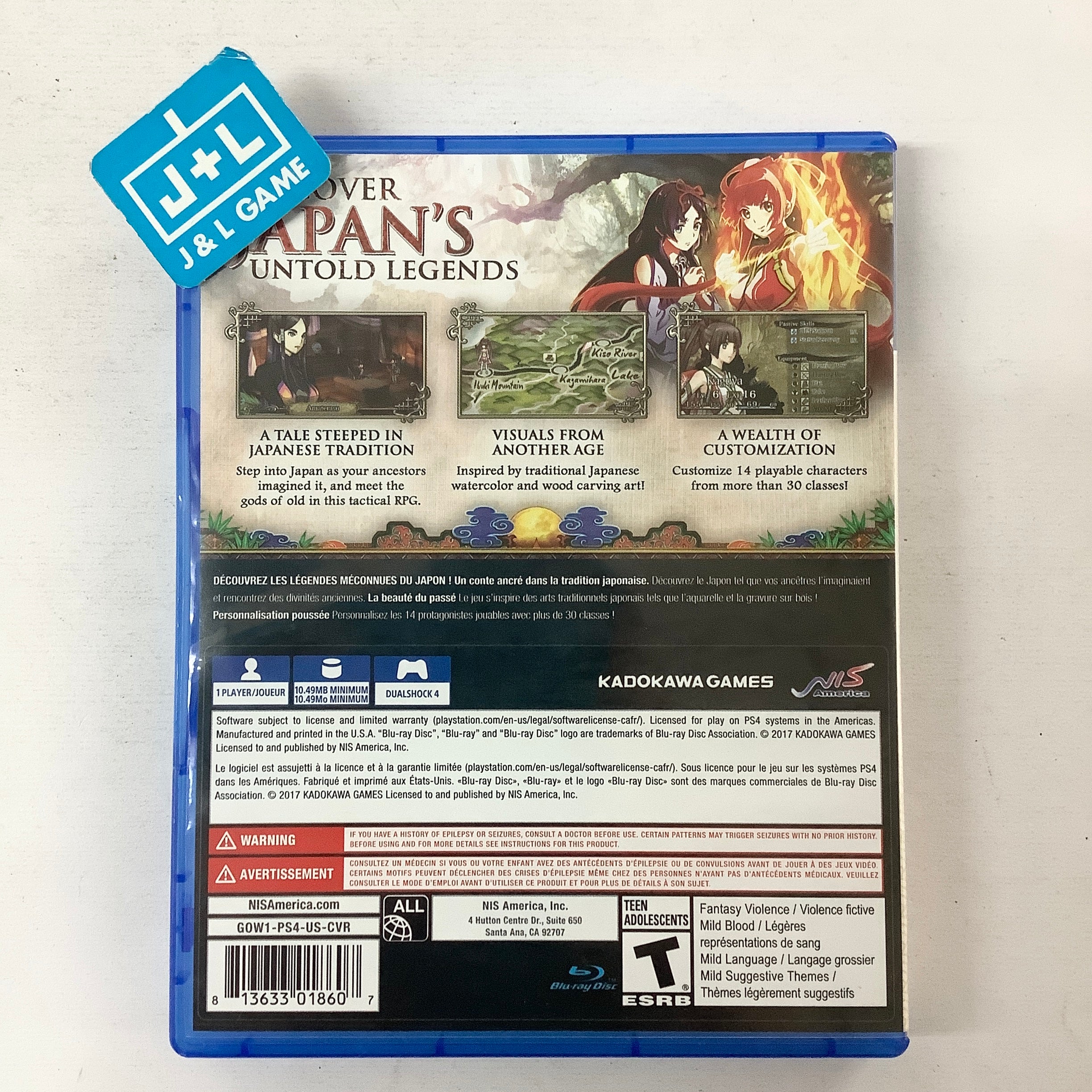 God Wars: Future Past - (PS4) PlayStation 4 [Pre-Owned] Video Games NIS America   