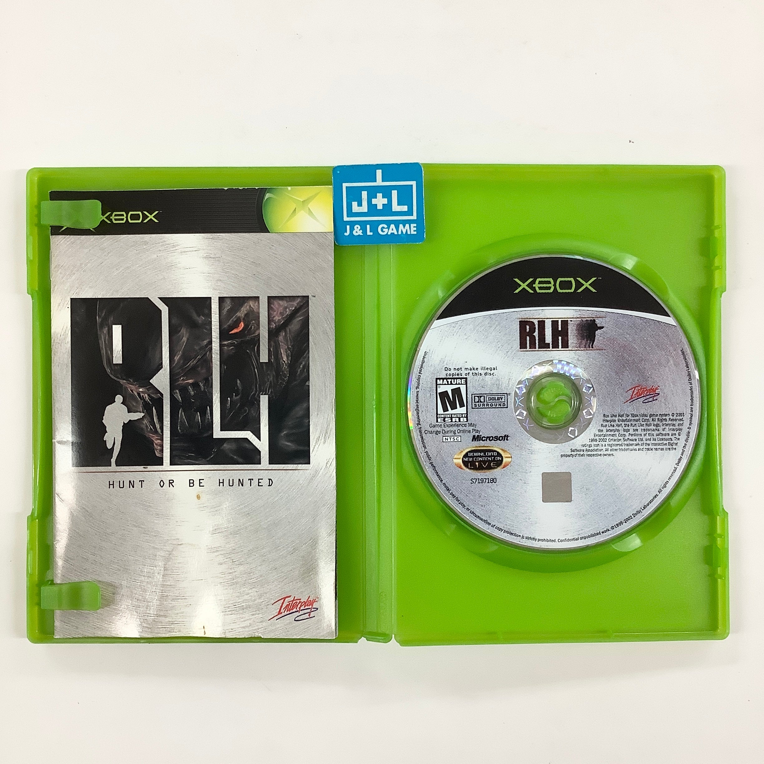 RLH: Run Like Hell - (XB) Xbox [Pre-Owned] Video Games Interplay