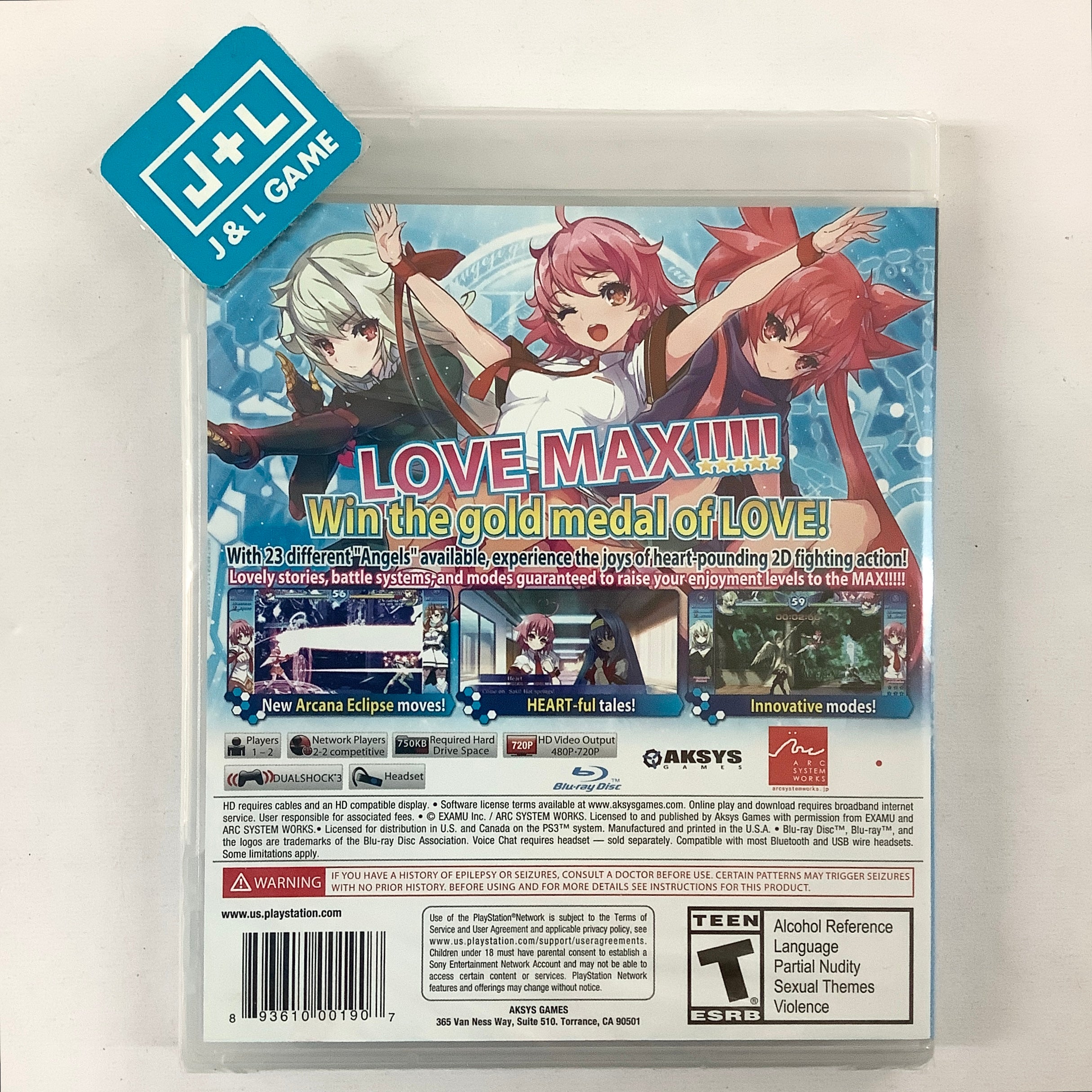 Arcana Heart 3: LOVEMAX!!!!! - (PS3) PlayStation 3 | J&L Game