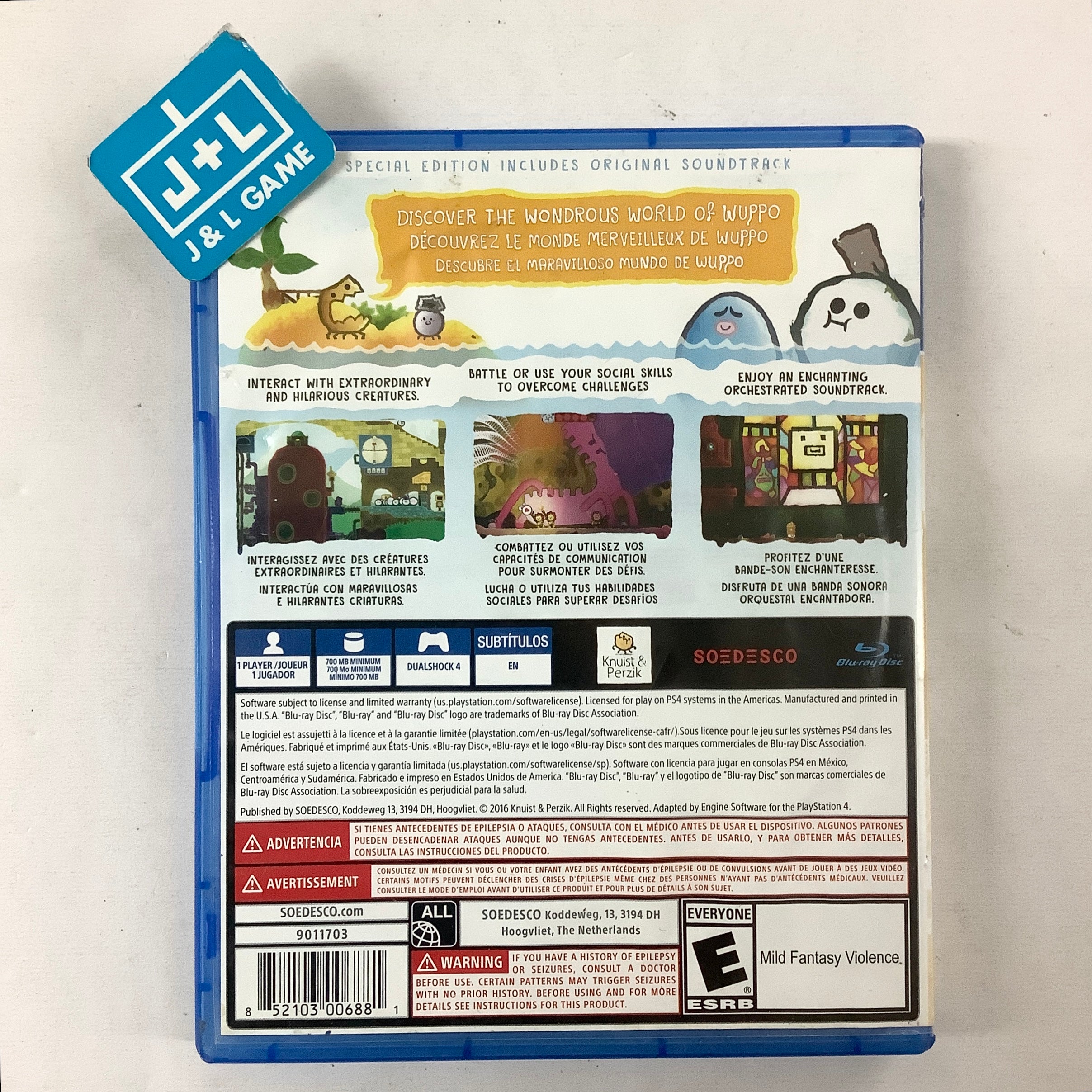 Wuppo (Special Edition) - (PS4) PlayStation 4 [Pre-Owned] Video Games Soedesco