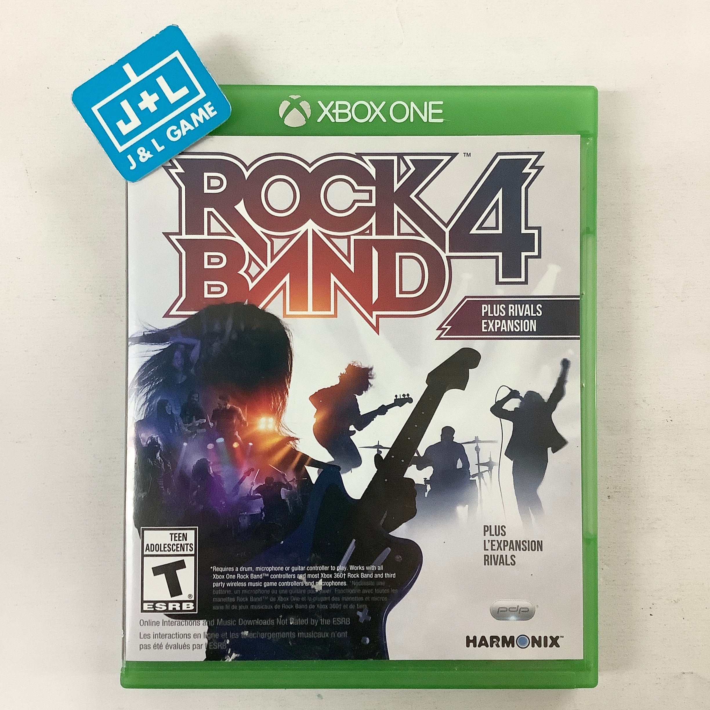Track Rivals Bundle Rock Band 4 (Rivals Bundle) (Game Only) - (XB1) Xbox One [Pre-Owned ...