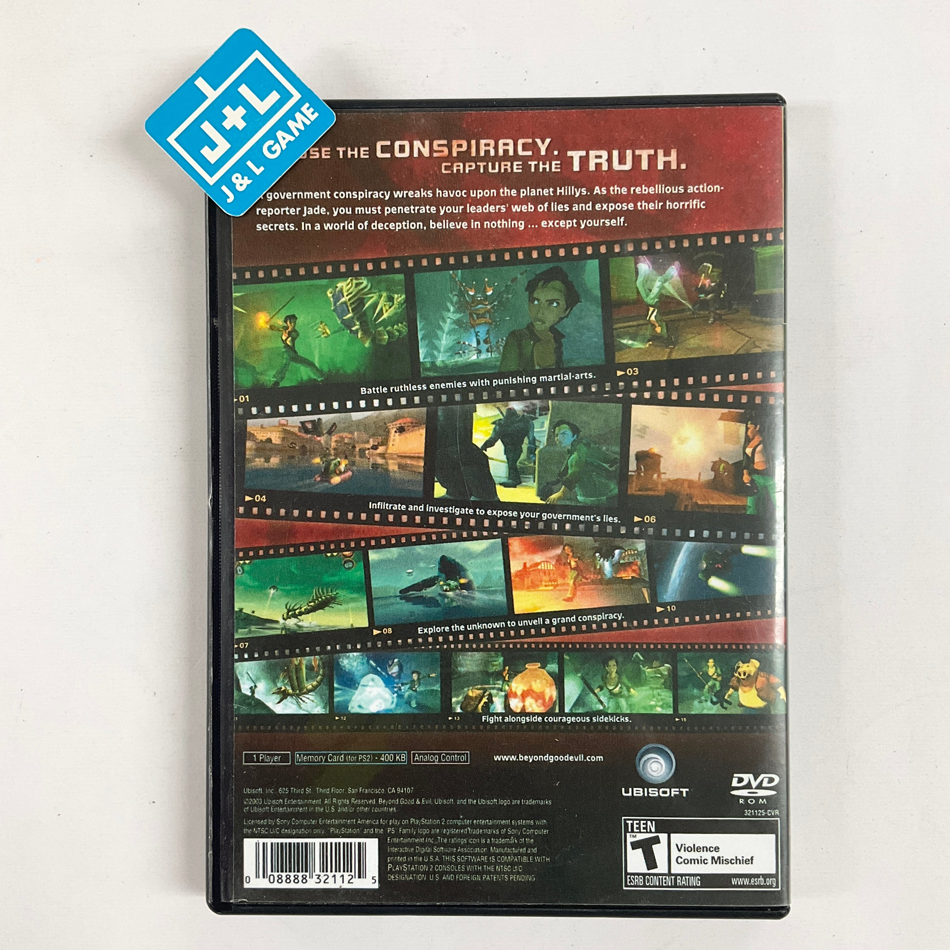 Beyond Good & Evil - (PS2) PlayStation 2 [Pre-Owned] Video Games Ubisoft   