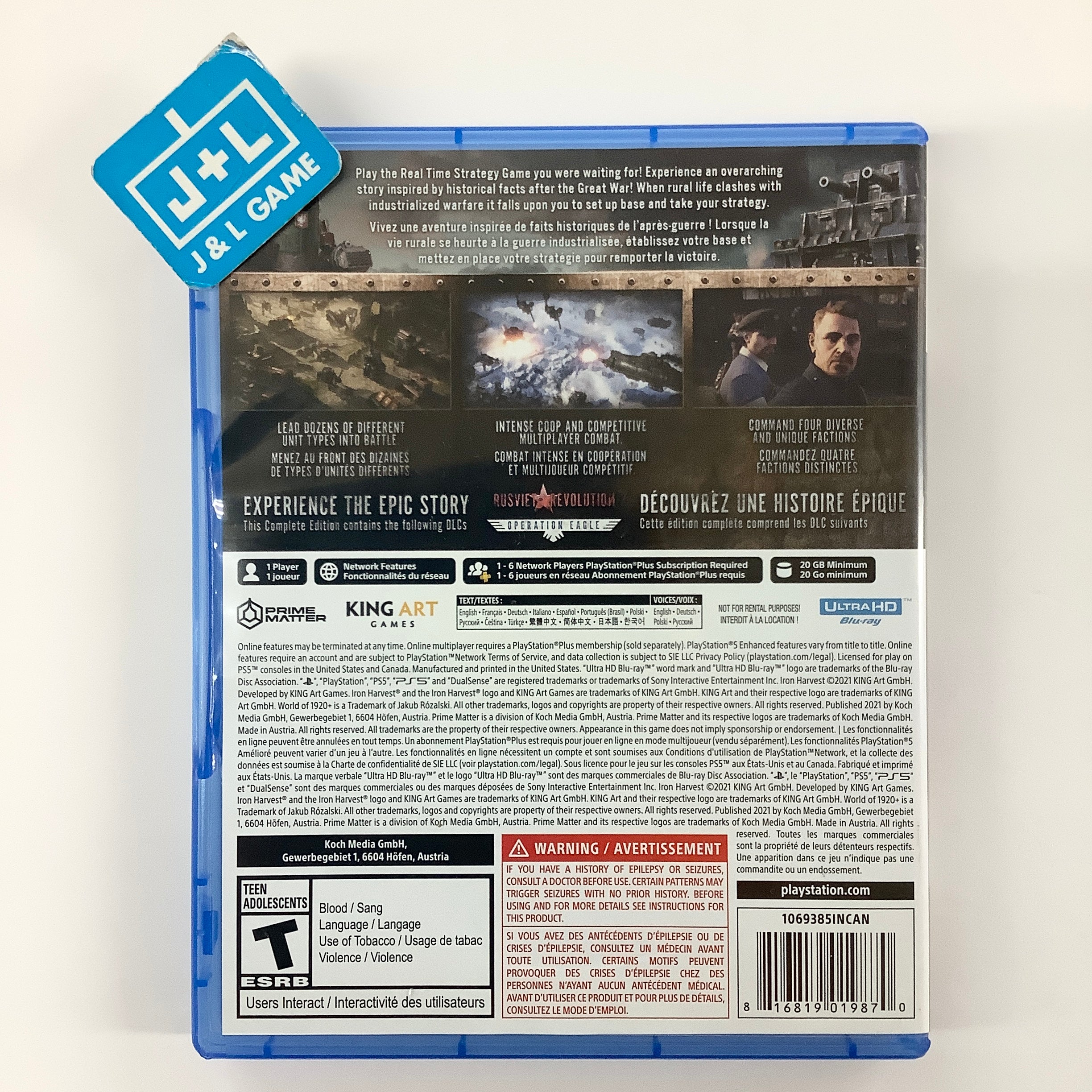 Iron Harvest: Complete Edition - (PS5) PlayStation 5 [Pre-Owned] Video Games Prime Matter