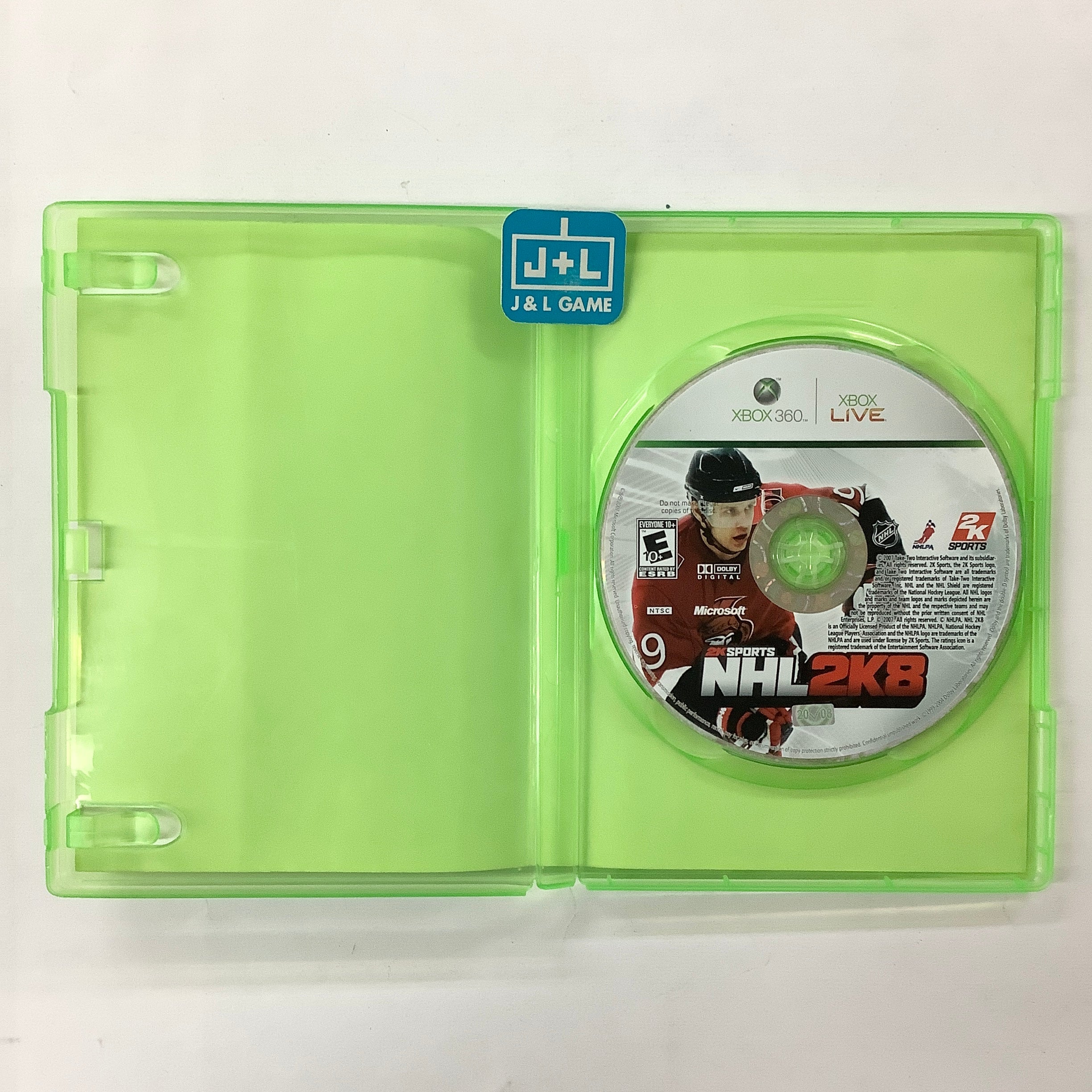 NHL 2K8 - Xbox 360 [Pre-Owned] Video Games Take-Two Interactive   