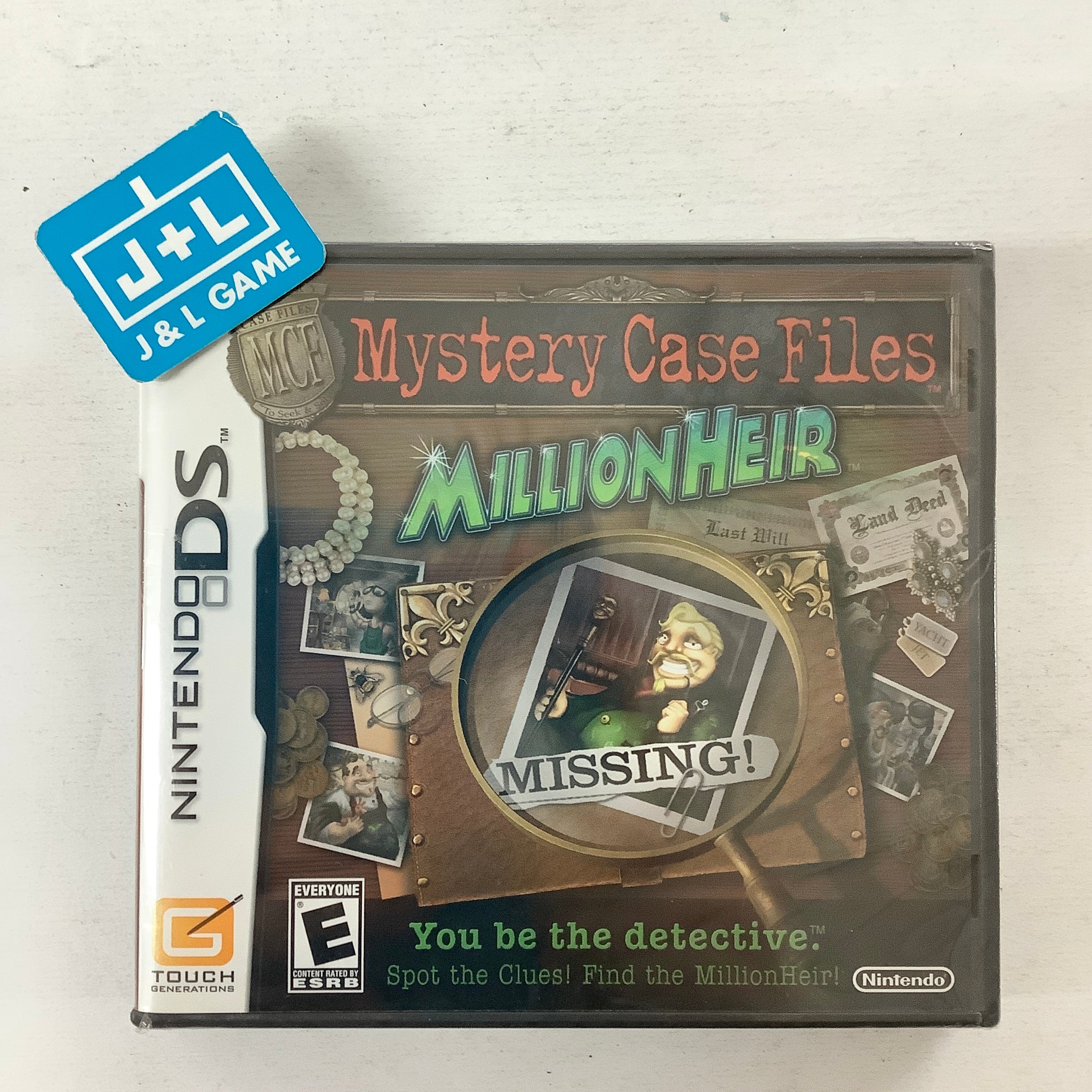 Mystery Case Files: MillionHeir - (NDS) Nintendo DS Video Games Nintendo   