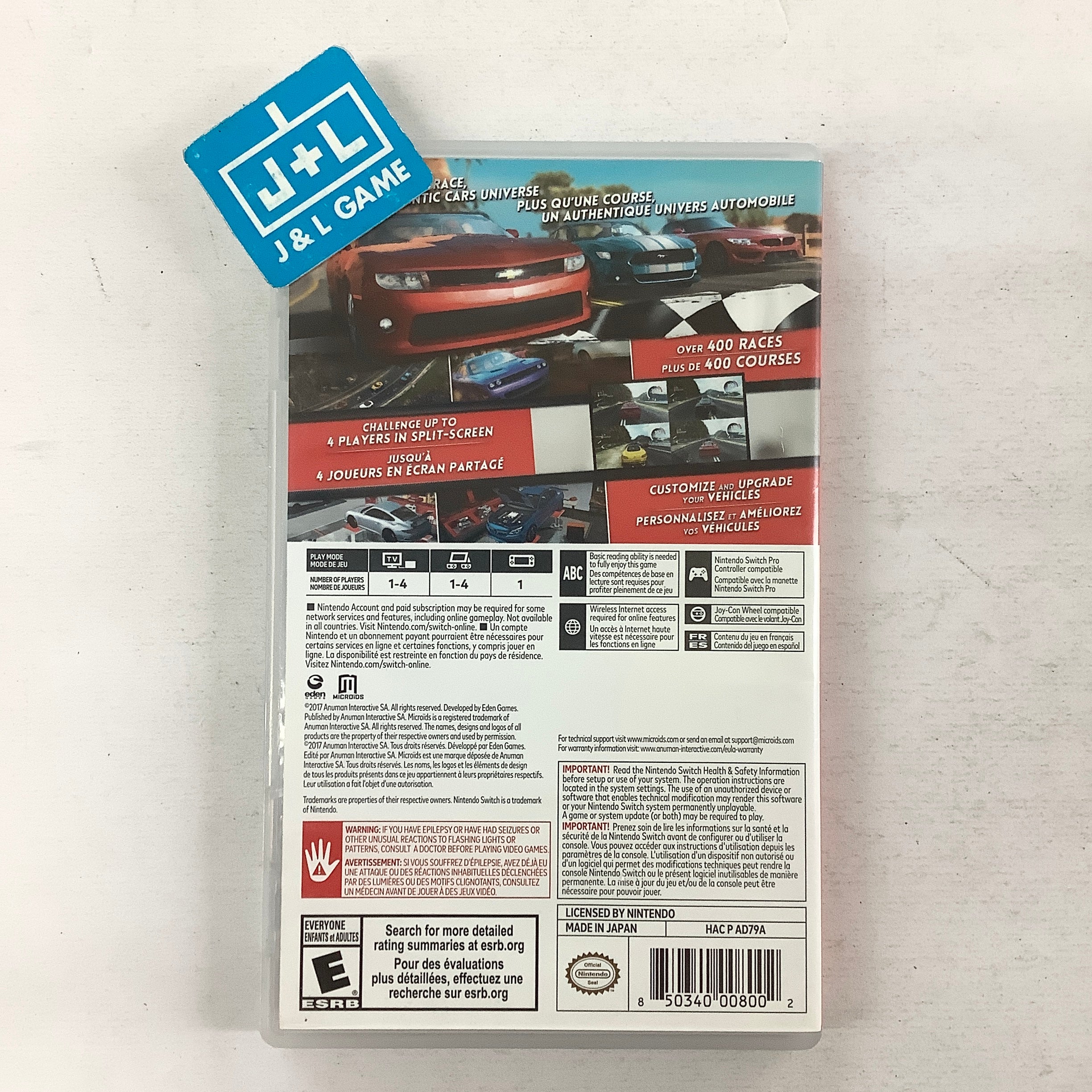 Gear.Club Unlimited - (NSW) Nintendo Switch [Pre-Owned] Video Games Microids