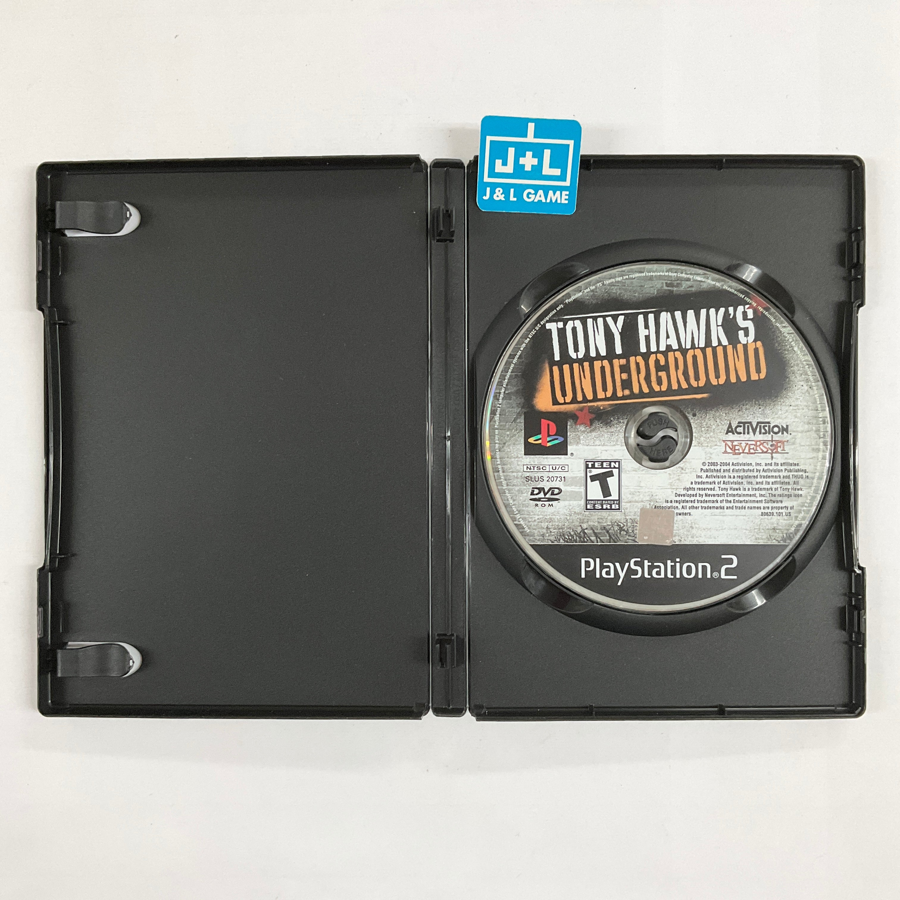 Tony Hawk's Underground - (PS2) PlayStation 2 [Pre-Owned] Video Games Activision   